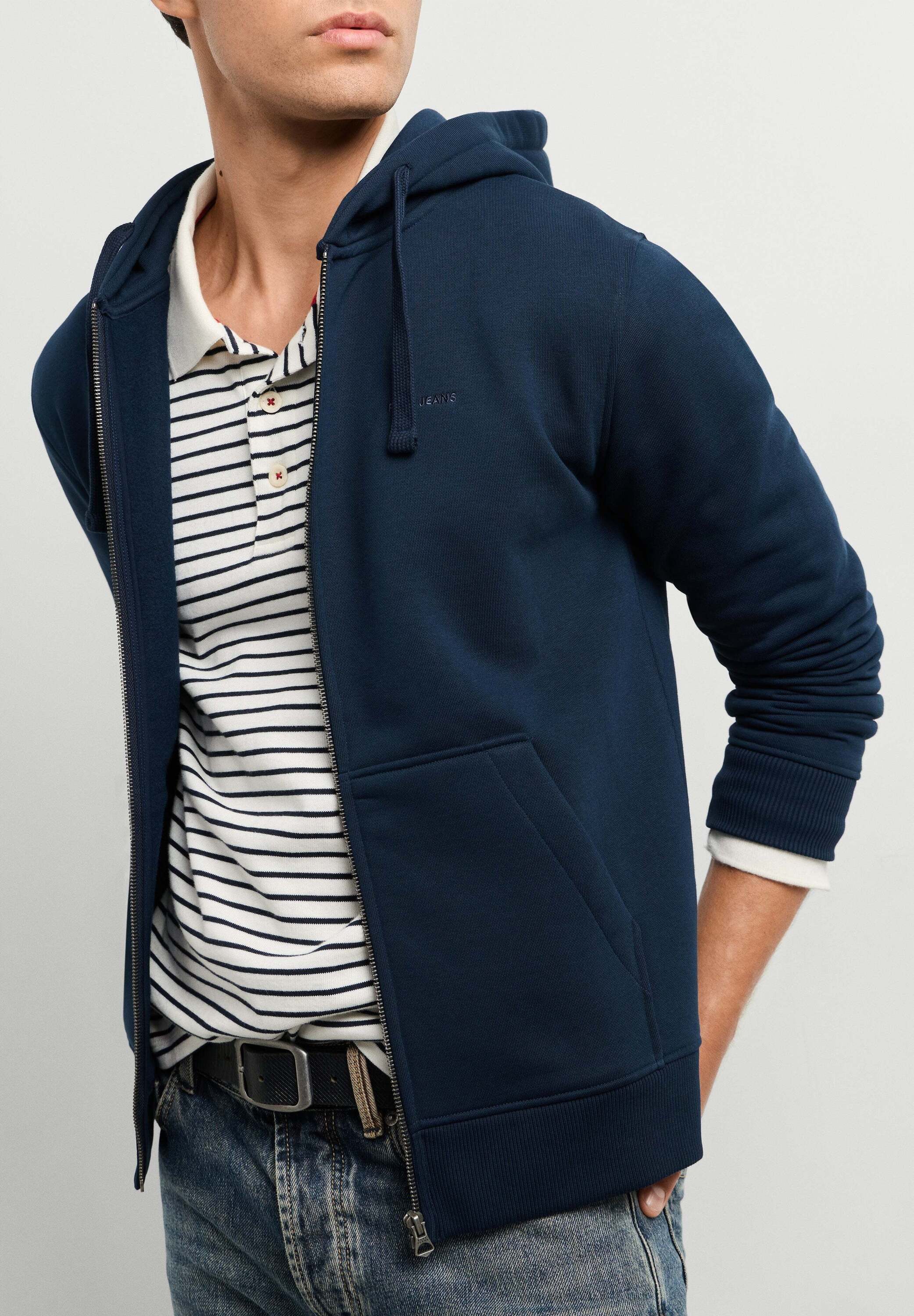 Pepe Jeans Strickpullover cardigan JEFFERSON ZIP