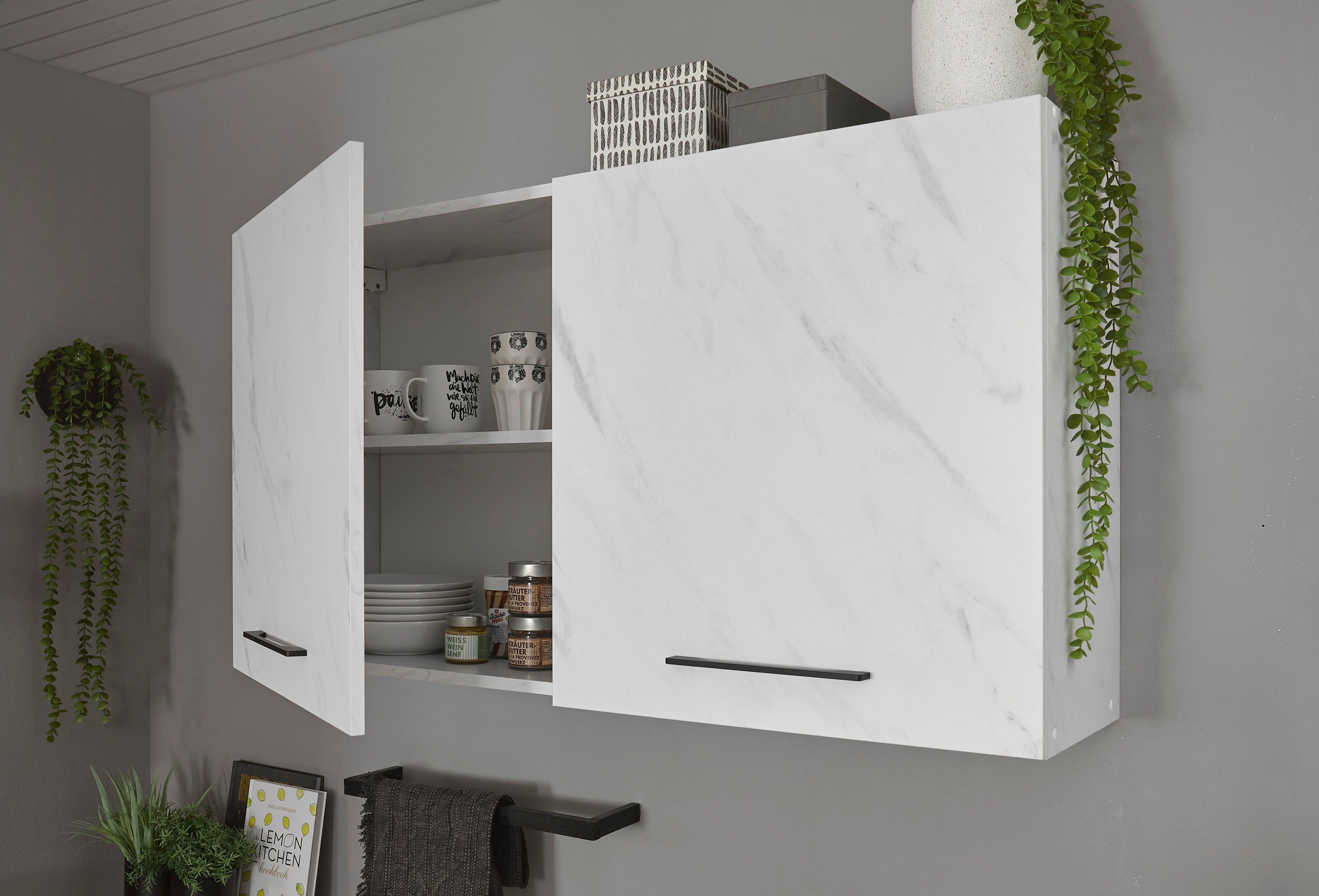 BASIC by Balculina Winkelküche Yorki, Stellmaße B/T 320x175/60 cm, wahlweise mit E-Geräten