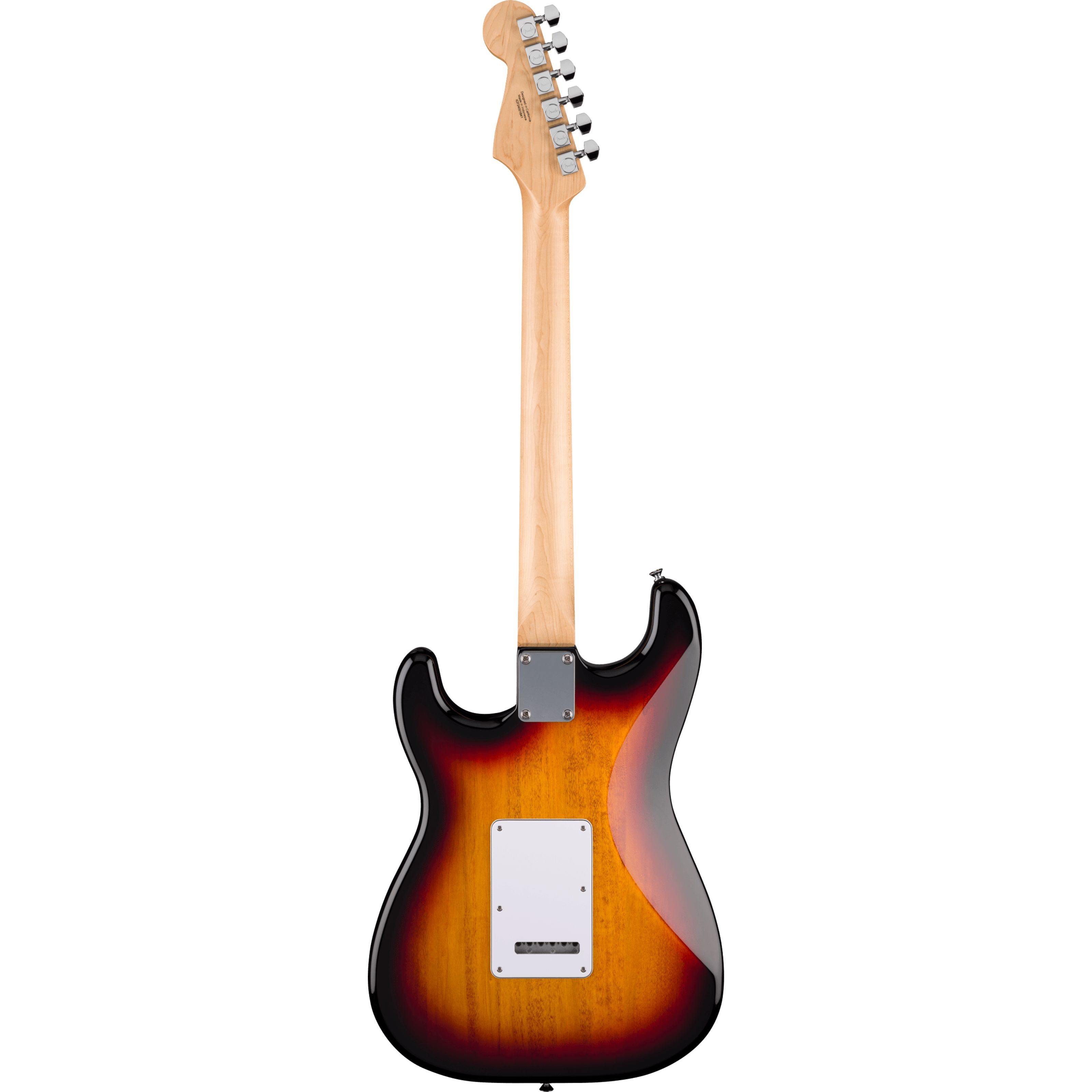Fender E-Gitarre, E-Gitarren, ST-Modelle, Standard Strat LRL 3-Color Sunburst - E-Gitarre