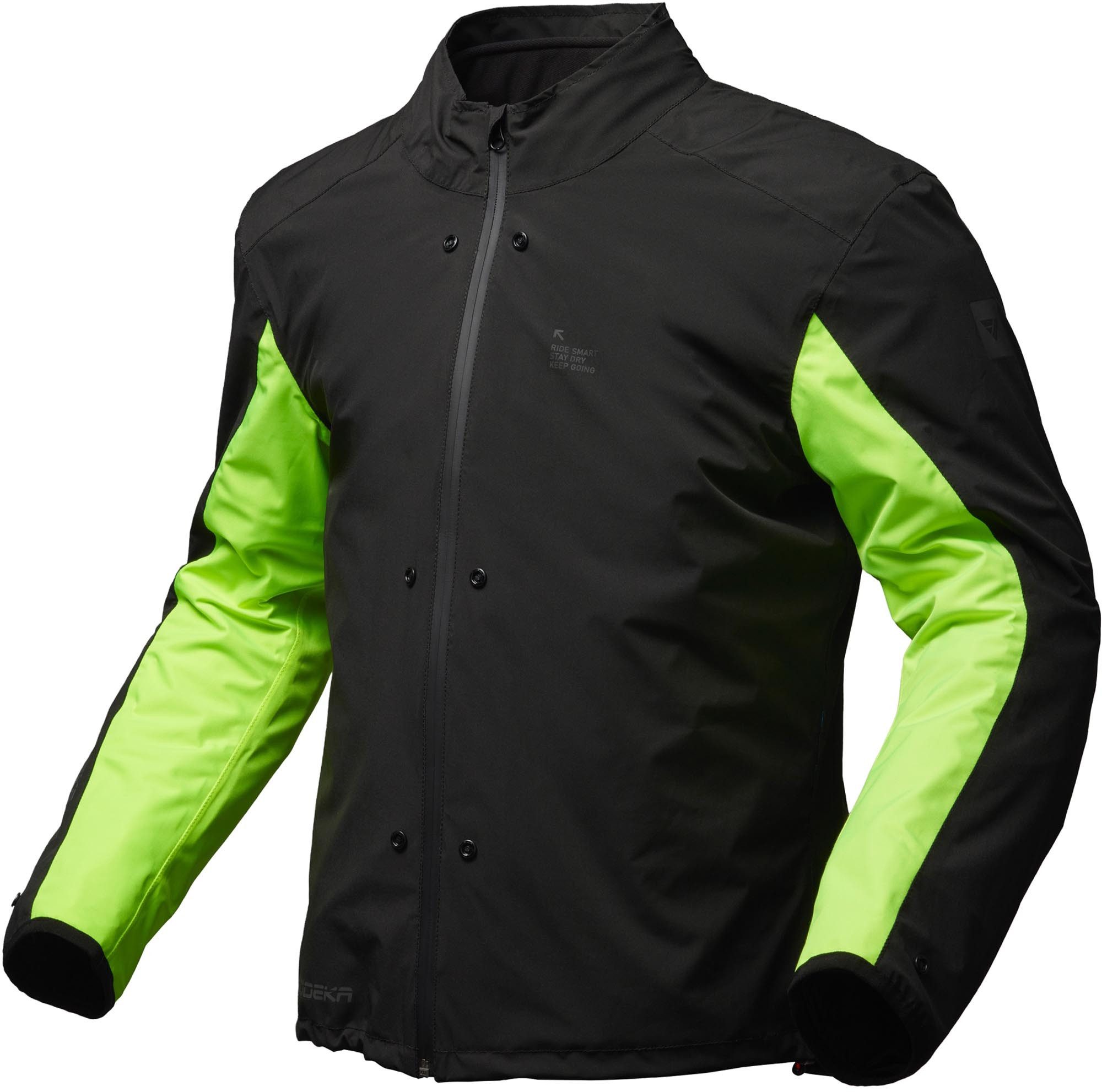 Modeka Motorradjacke Muva Motorrad-Textiljacke Airbag vorbereitet,Verbindungsreißverschluss,Ellenbogenprotektore