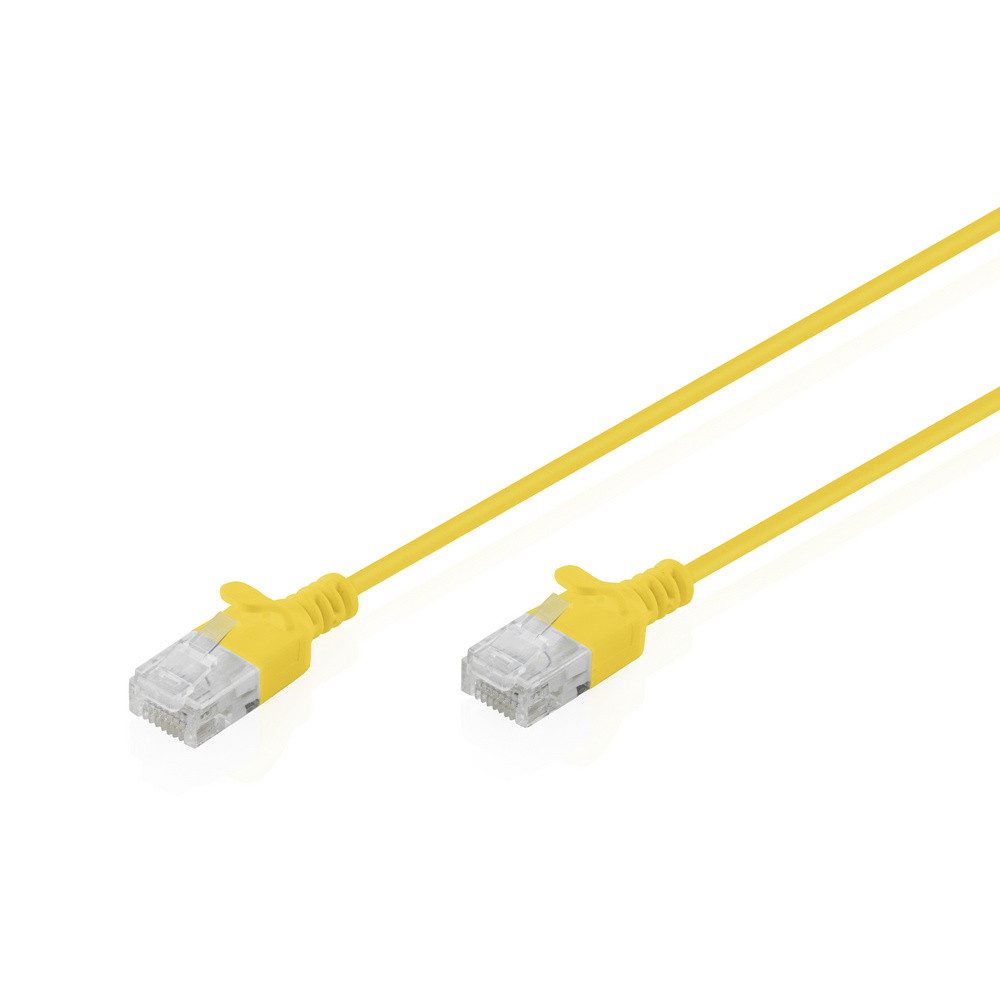 Digitus Digitus DK-1618-050S-Y RJ45 Patchkabel CAT 6 U/UTP 5 m Gelb 1 St. Netzkabel, (500.00 cm)