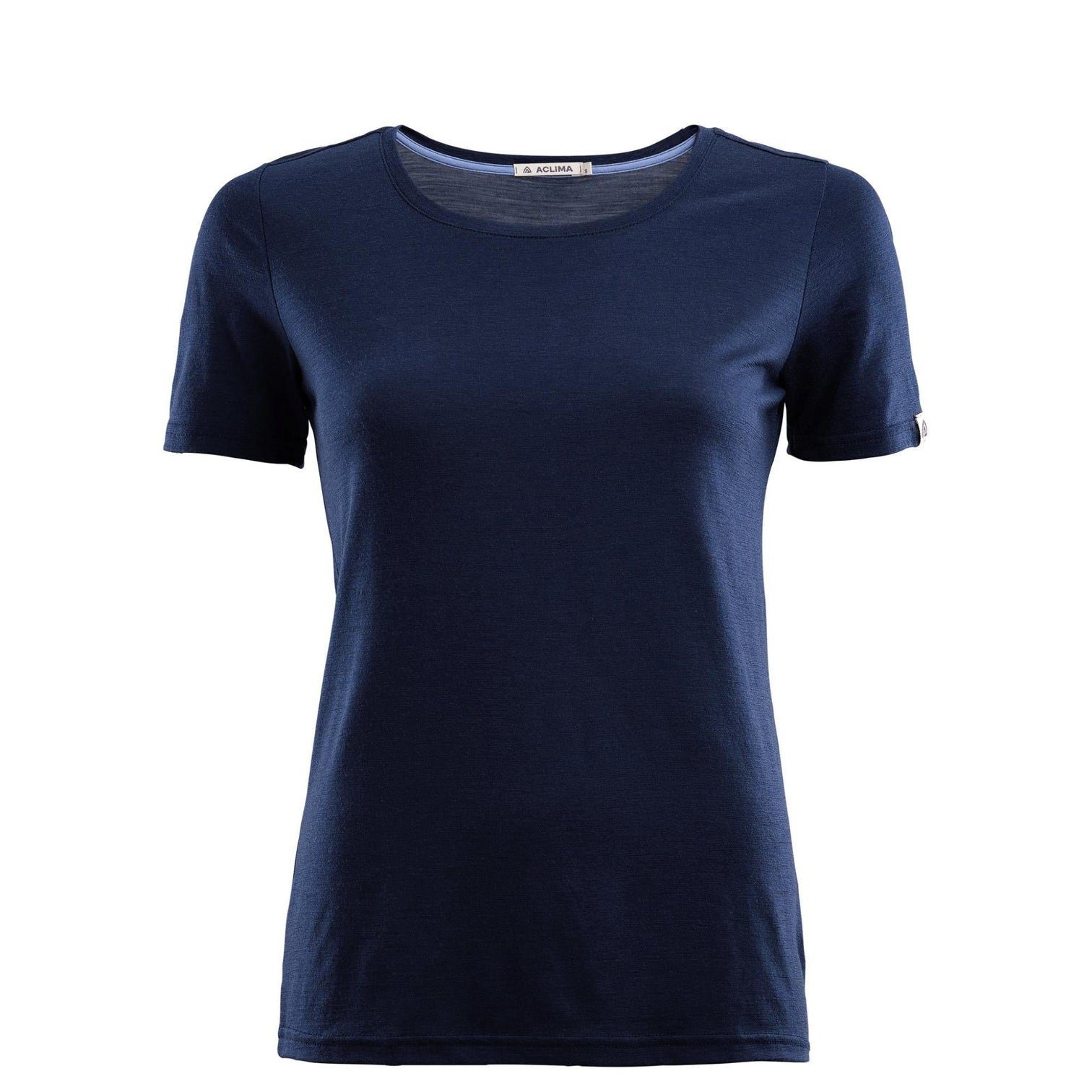Aclima T-Shirt LightWool t-shirt W's (1-tlg) Navy Blazer