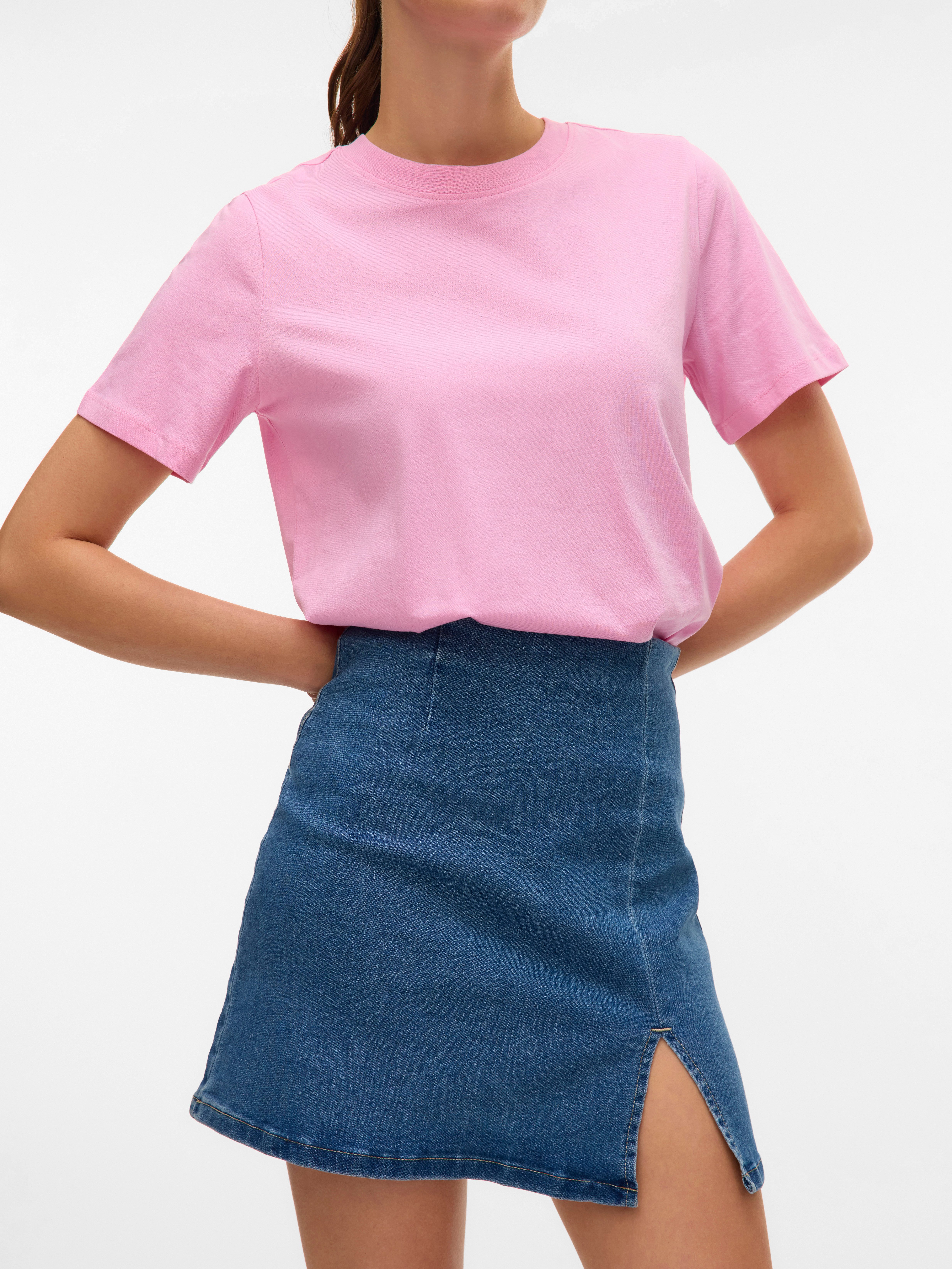 Vero Moda Jeansrock VMNELLY HR SHORT SKIRT DNM MIX NOOS