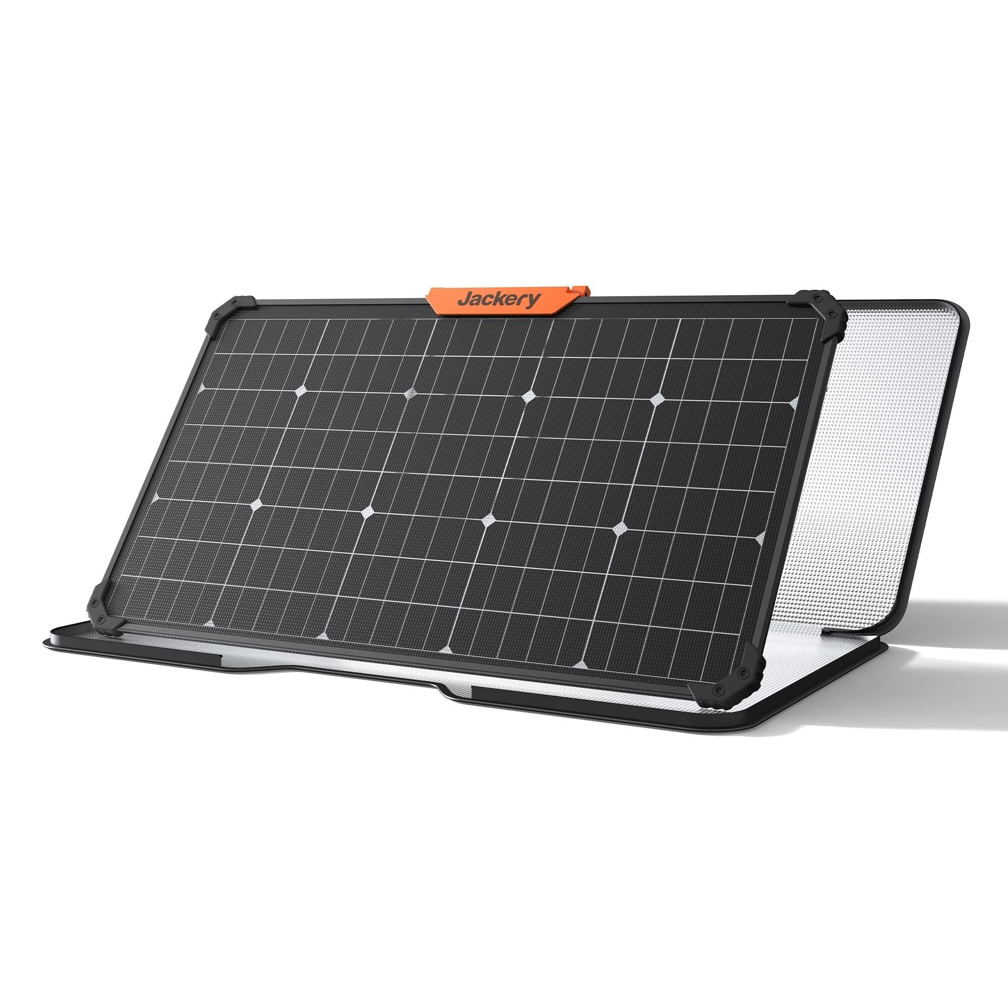 Tragbare 518WH Solargenerator Solarpanel Jackery mit 80W kW, in 1,00 500 80W, Powerstation (2-tlg), Stromgenerator