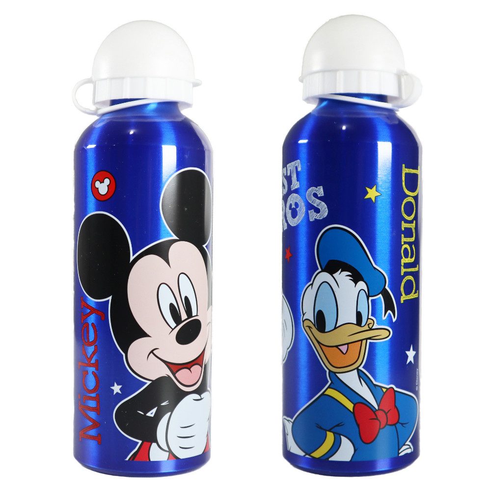 Disney Trinkflasche Disney Mickey Maus Donald Duck Aluminium Flasche 520 ml