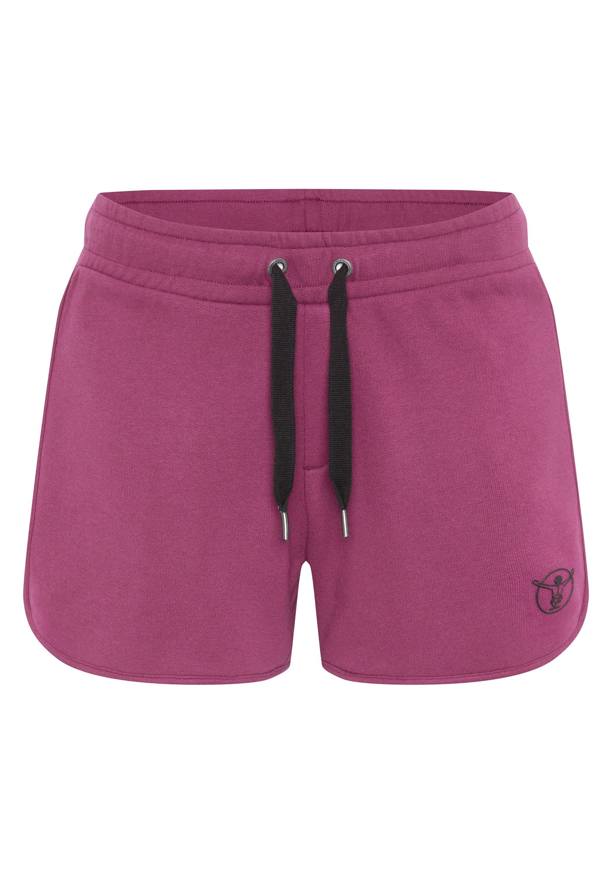 Chiemsee Sweatshorts Sweat-Shorts mit breitem Bund 1 Beaujolais