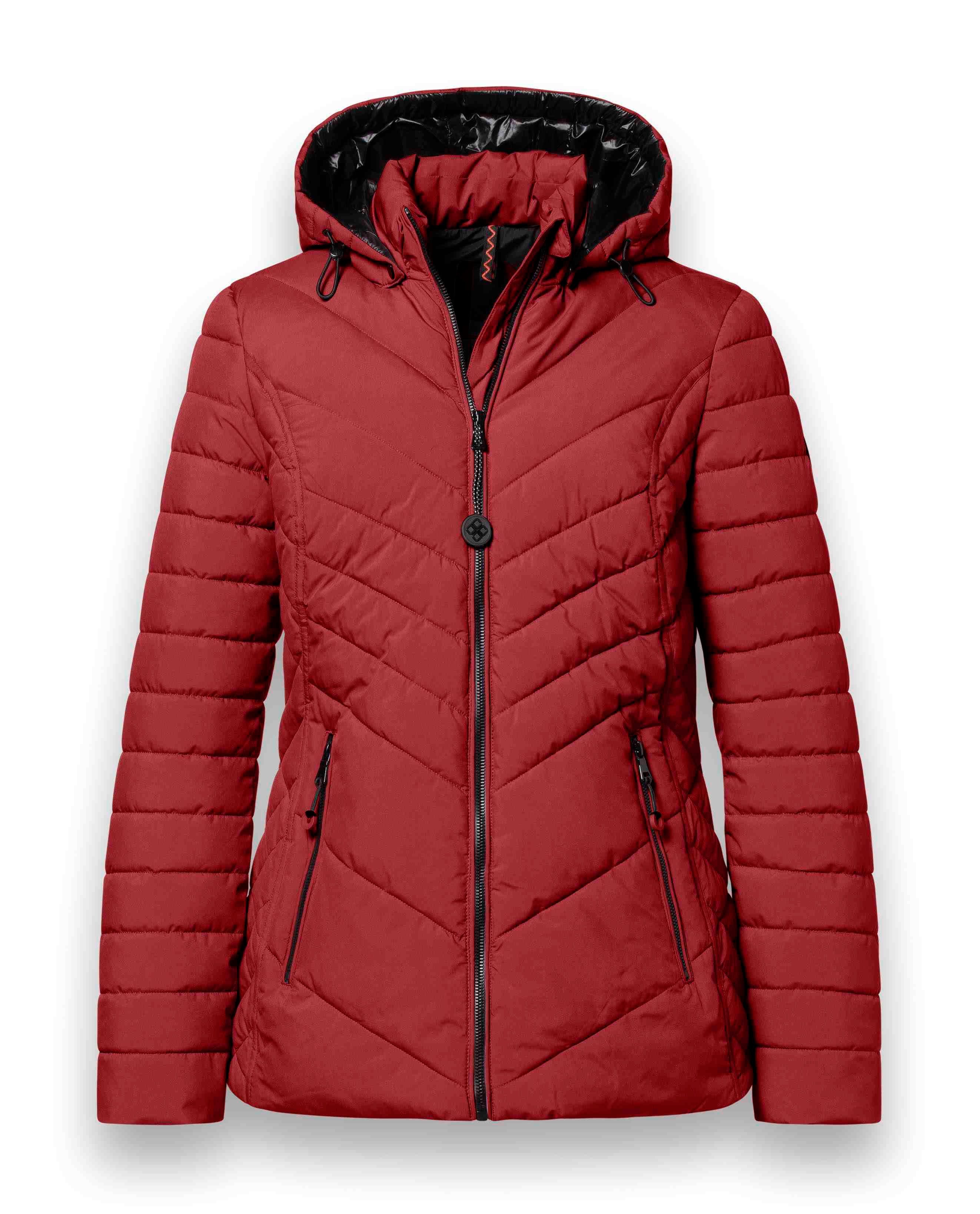 District Winterjacke Winter-Steppjacke Kaprun (mit Kapuze, wasserabweisend) günstig online kaufen