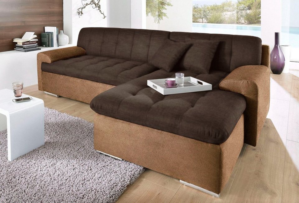 TRENDMANUFAKTUR Ecksofa, wahlweise mit Bettfunktion online kaufen | OTTO