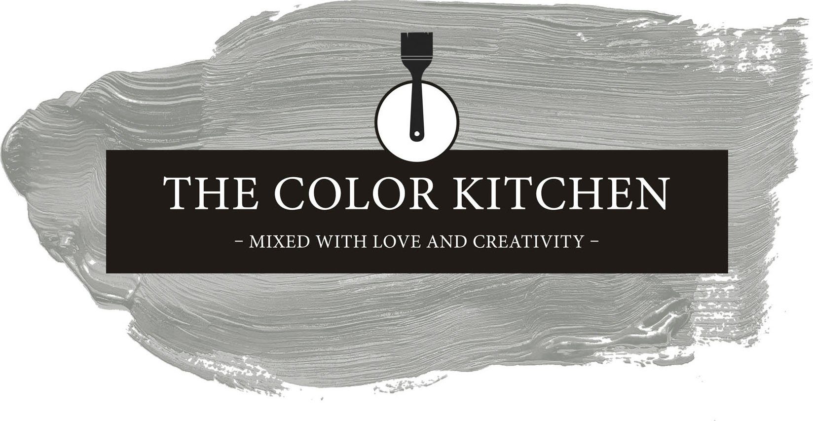 A.S. Création Wand- und Deckenfarbe Seidenmatt Innenfarbe THE COLOR KITCHEN, für Wohnzimmer Schlafzimmer Flur Küche, versch. Grautöne