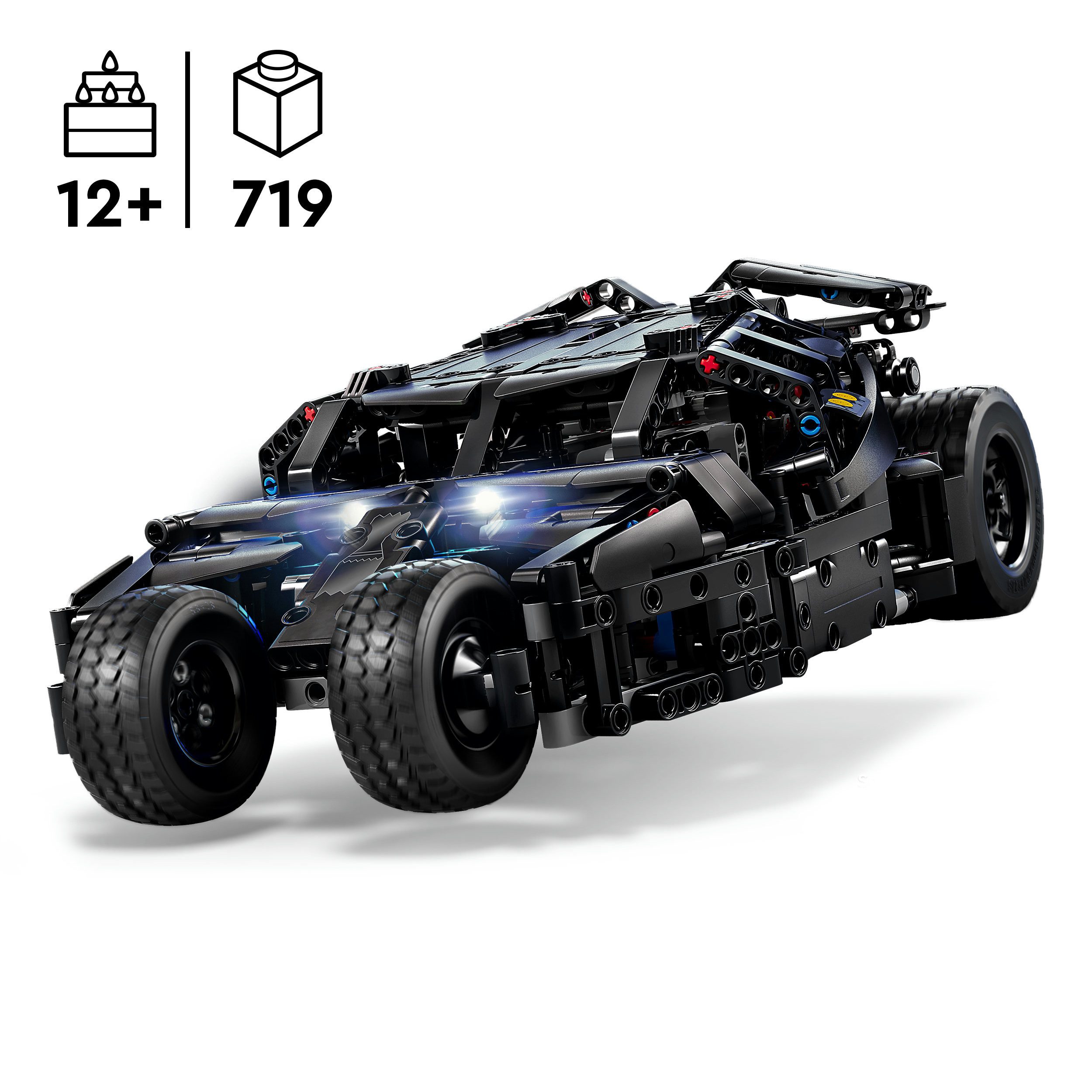 LEGO® Batmobile Tumbler (42239), LEGO Technic Konstruktionsspielsteine, (719 St), Made in Europe