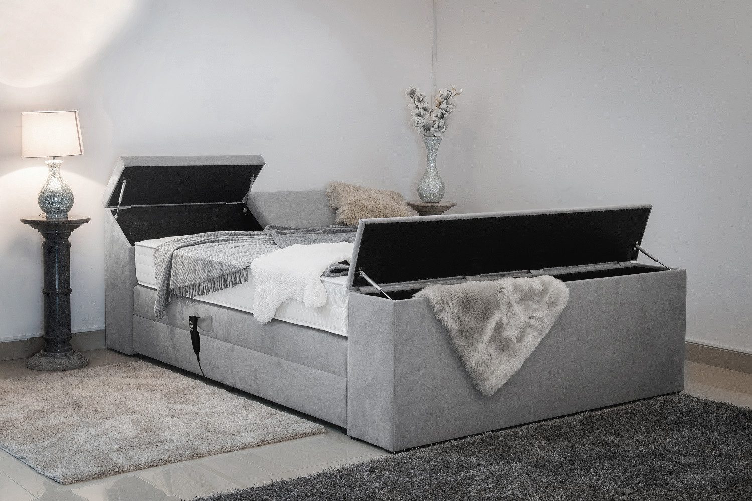 PAARA Boxspringbett Dubai elektrisch verstellbar mit günstig online kaufen