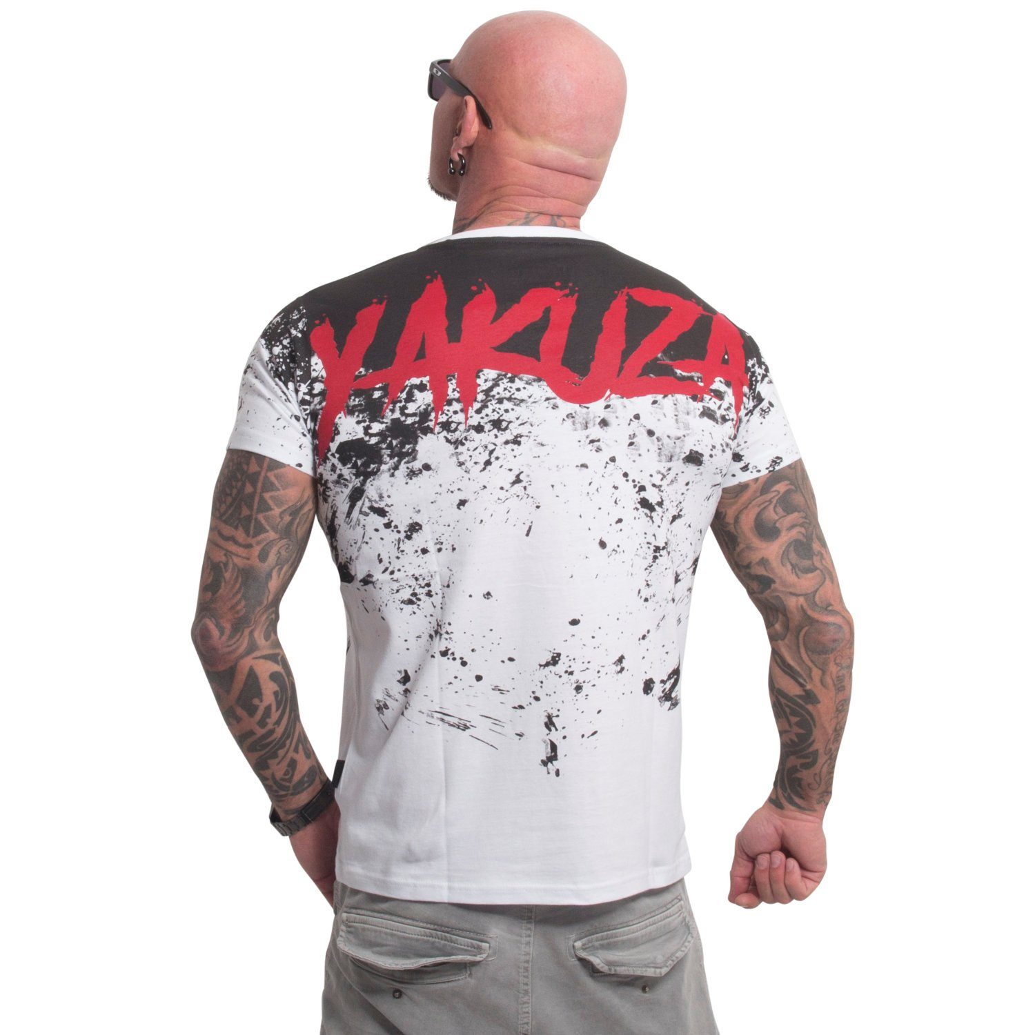 YAKUZA T-Shirt Splash Allover günstig online kaufen
