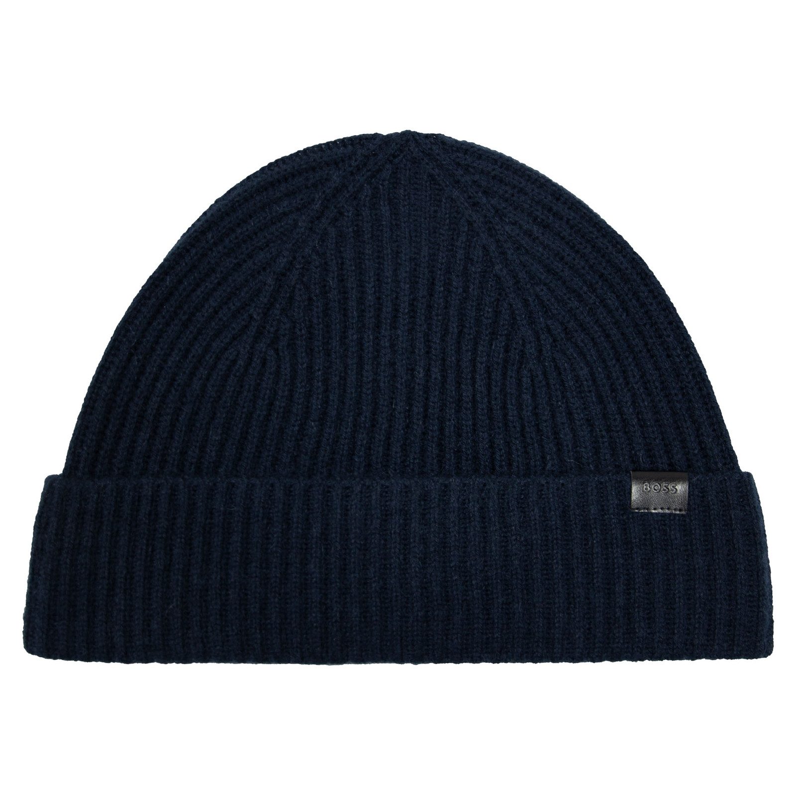 BOSS Strickmütze Filippo mit Markenpatch günstig online kaufen