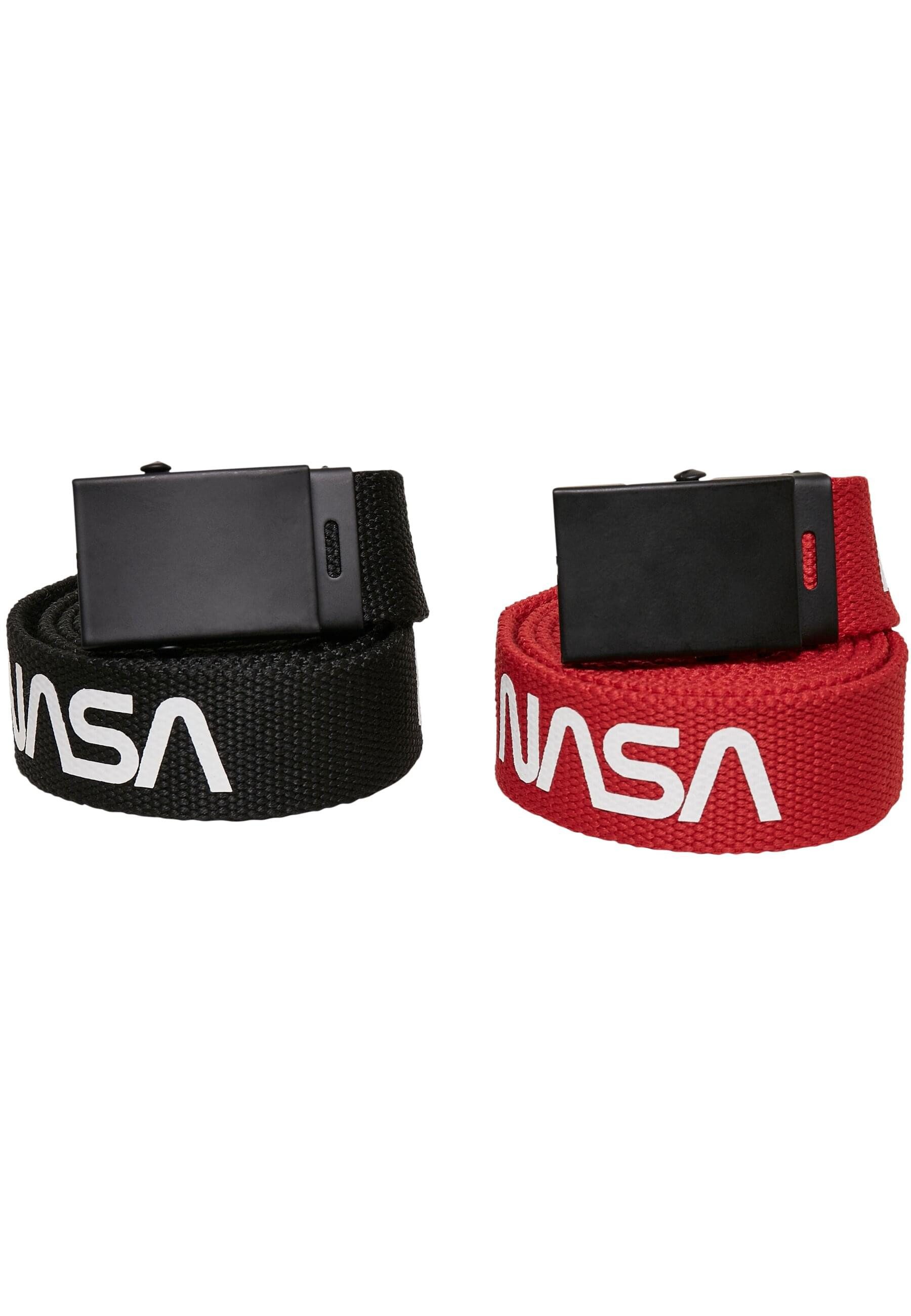 MisterTee Hüftgürtel MisterTee Unisex NASA Belt 2-Pack extra long