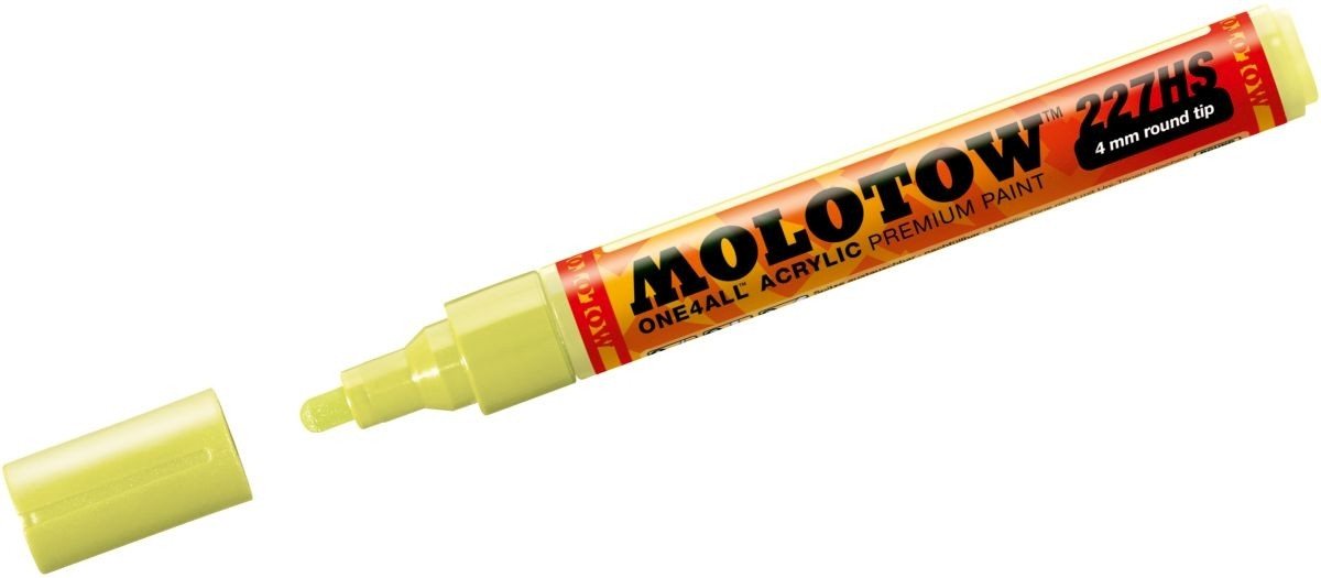 Thumbnail - MOLOTOW Permanentmarker Permanentmarker One4All 227 HS nachfüllbar 4mm giftgrün.