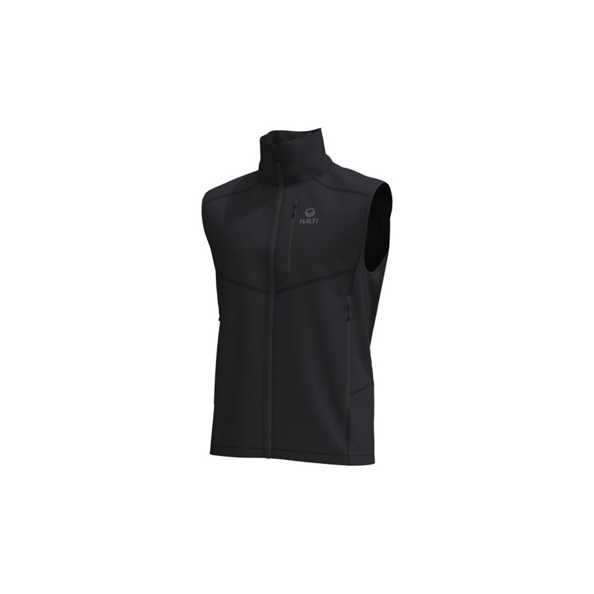 HALTI Funktionsweste Pallas Evo M X-stretch Vest Ultraleichte, atmungsaktive Outdoor-Weste mit X-Stretch-Material