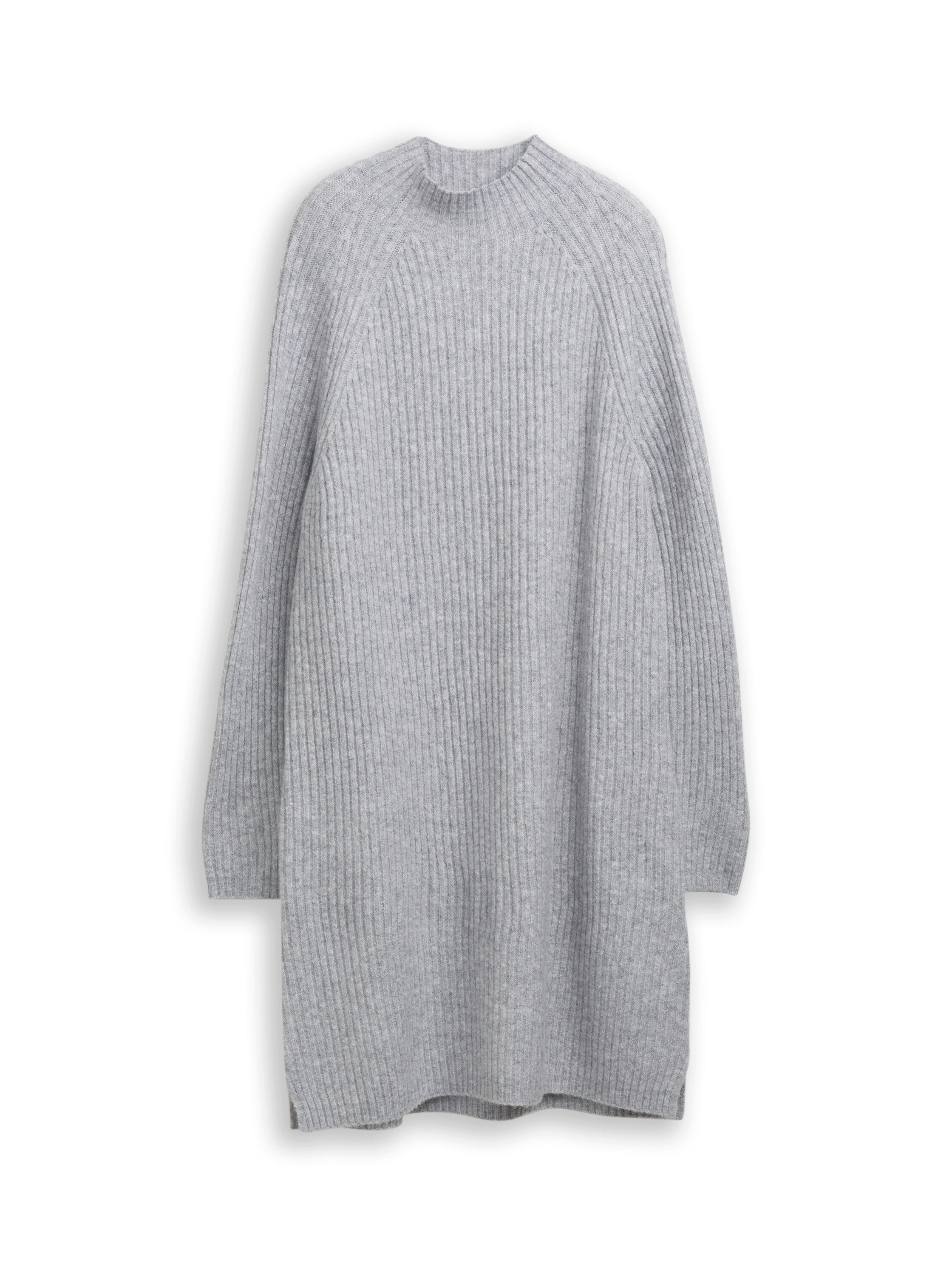 TOM TAILOR Denim Strickkleid mit Stehkragen