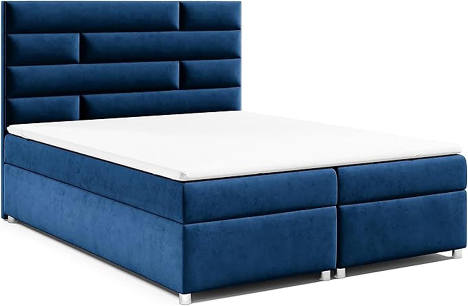 Best for Home Boxspringbett mit Stauraum Doppelbett Trinity K-5 Topper 7-Zonen Komfort – modern (Komplett-Set, 1-St., 140x200 160x200 180x200 200x200 cm), Handwerksqualität, TOP Preis-Leistungs-Verhältnis