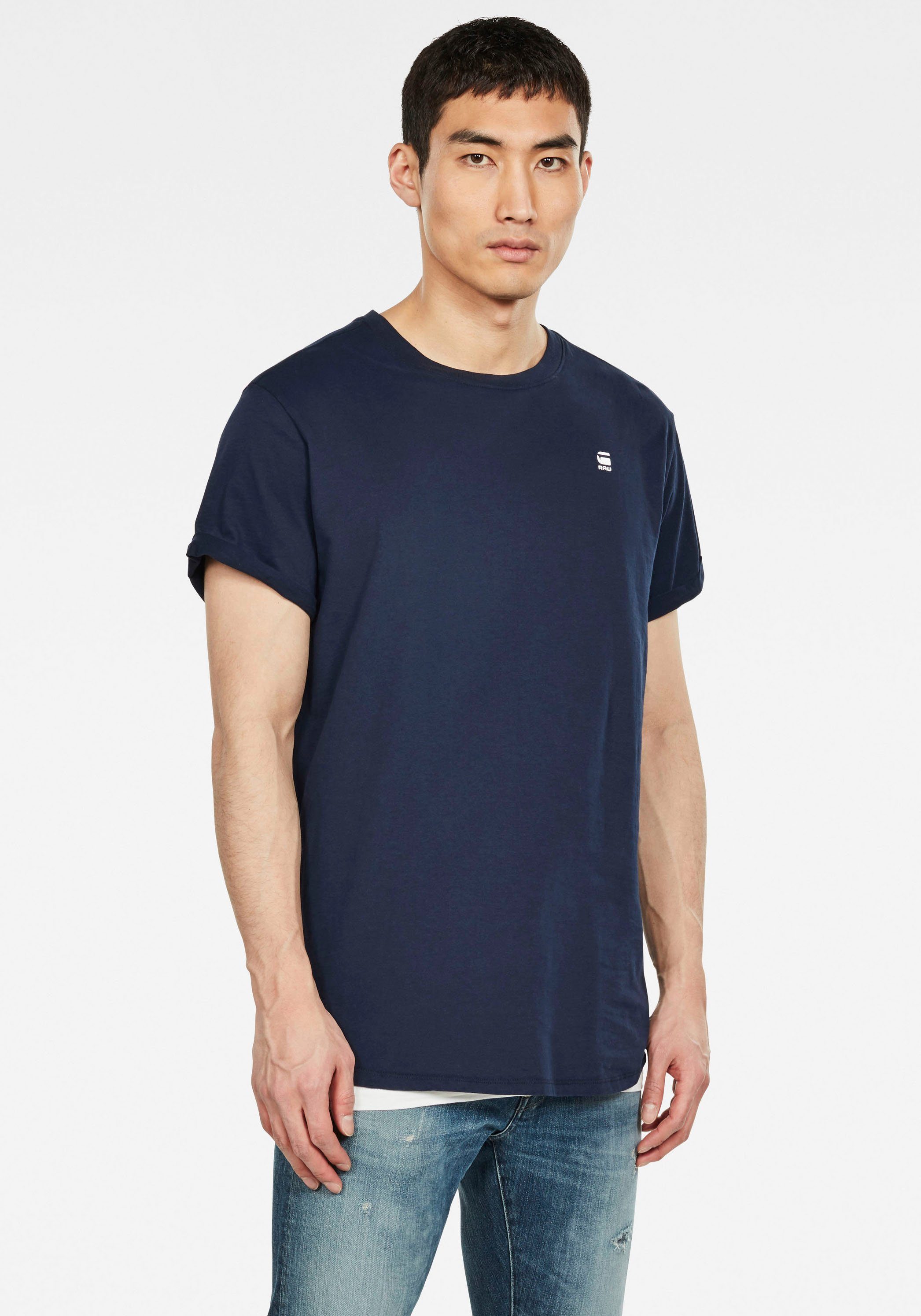 G-STAR T-Shirt Lash mit kleinem Logo günstig online kaufen