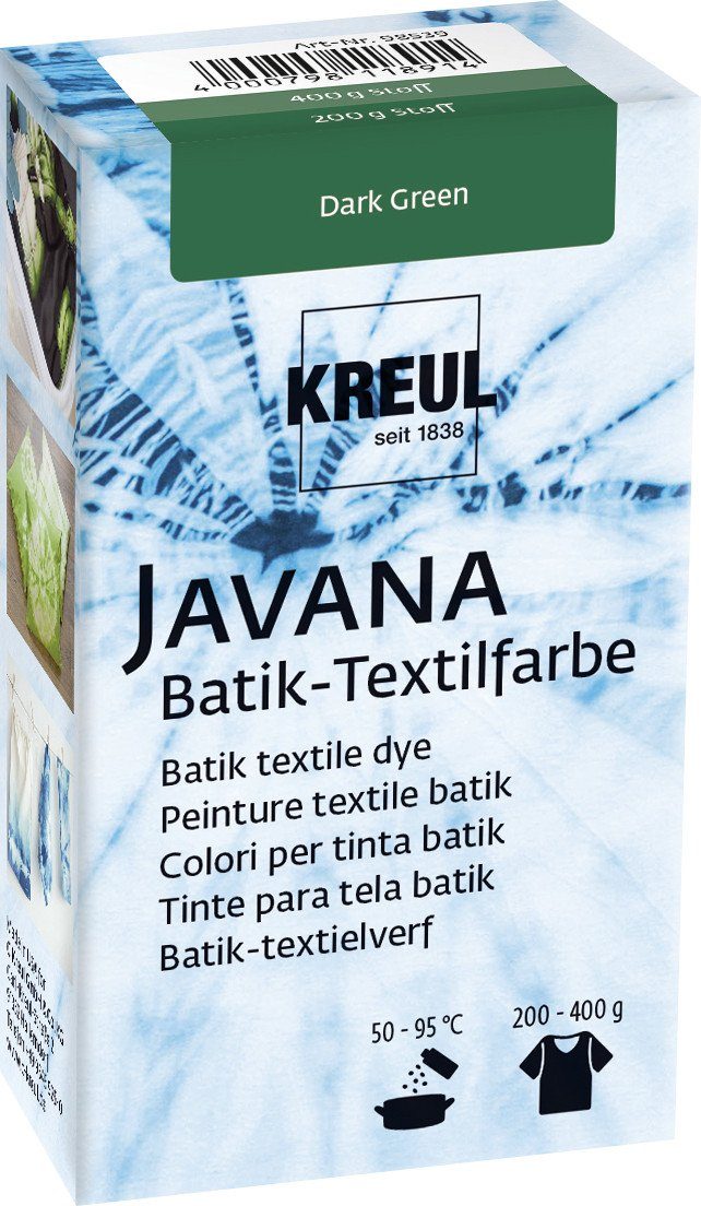 Textilfarbe Kreul Javana Batik-Textilfarbe Dark Green, 70 g