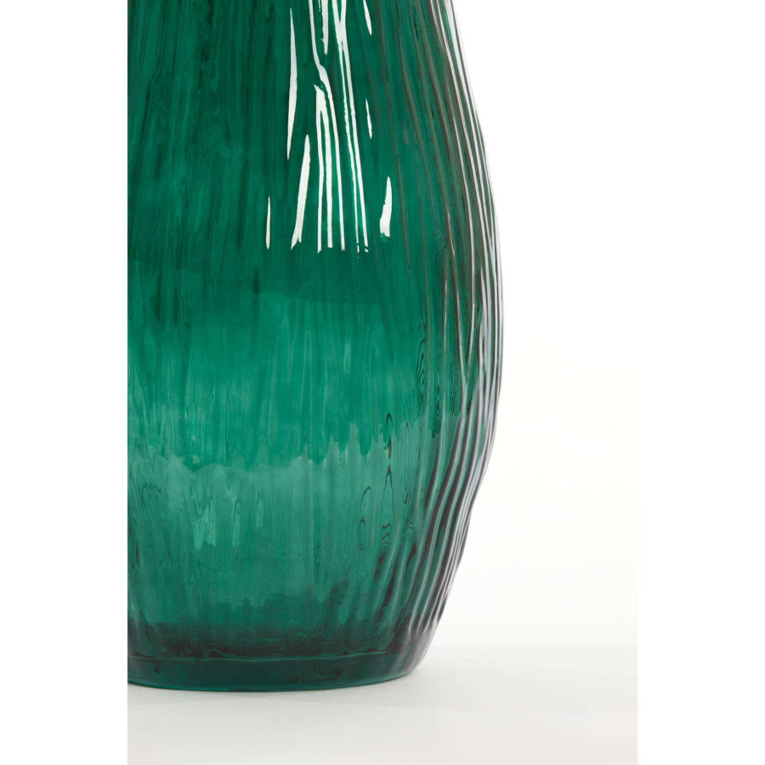 Light & Living Dekovase Dekovase Vase JUTHA Light & Living Blumenvase Bodenvase Ø25x99 cm Grün