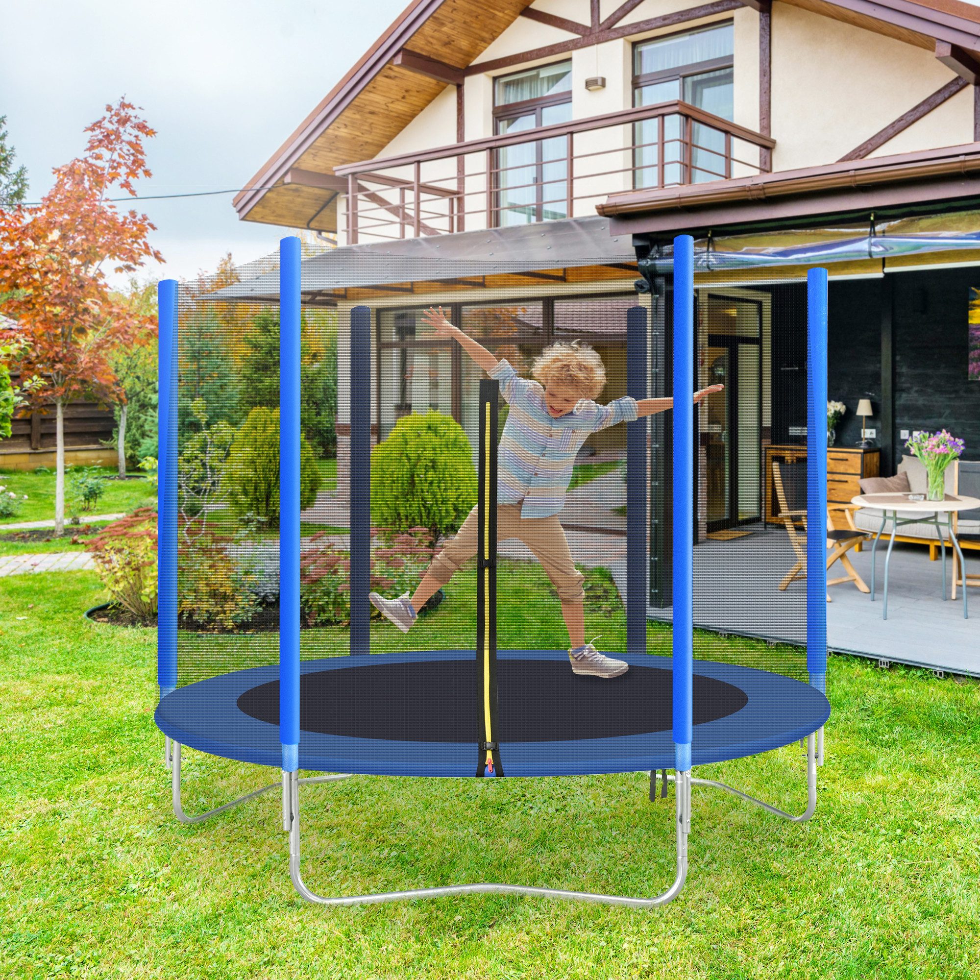 Fine Life Pro Kindertrampolin KinderTrampolin, TrampolinBausatz für