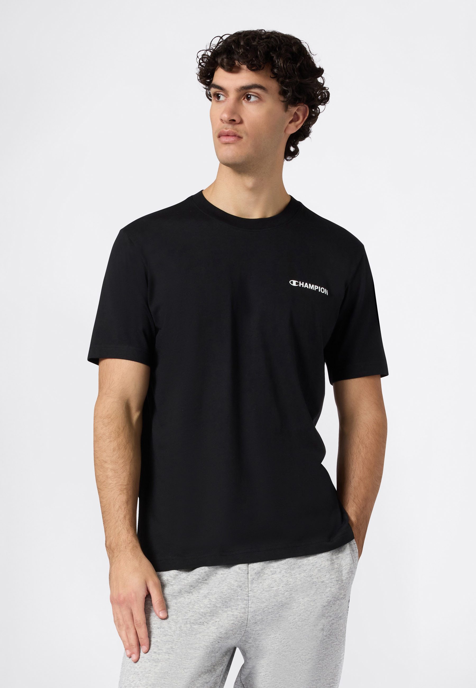 Champion T-Shirt Graphic Crewneck T-Shirt (1-tlg) sportlicher Stil, aus Bau günstig online kaufen