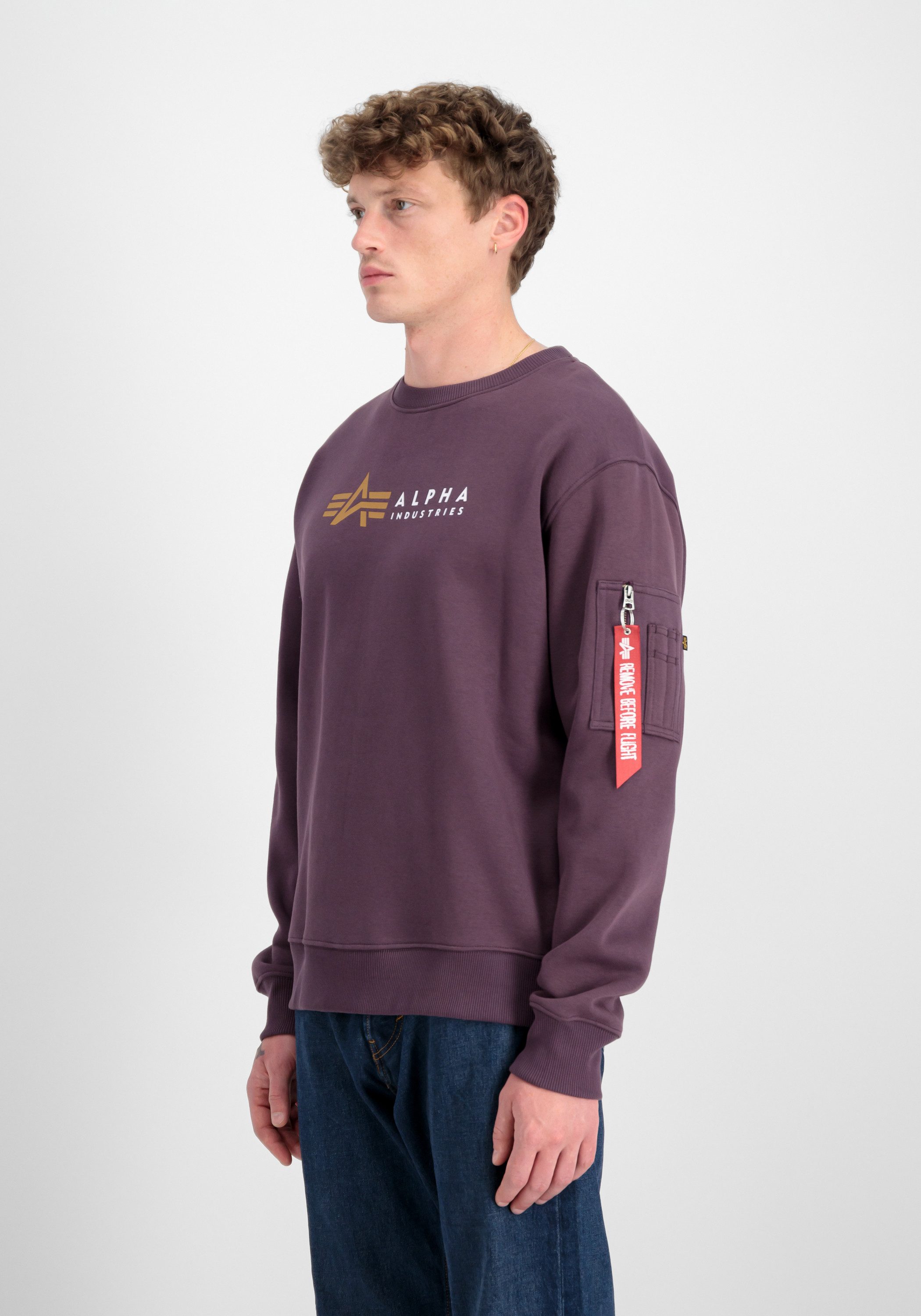 Alpha Industries Sweater Alpha Label Sweatshirt