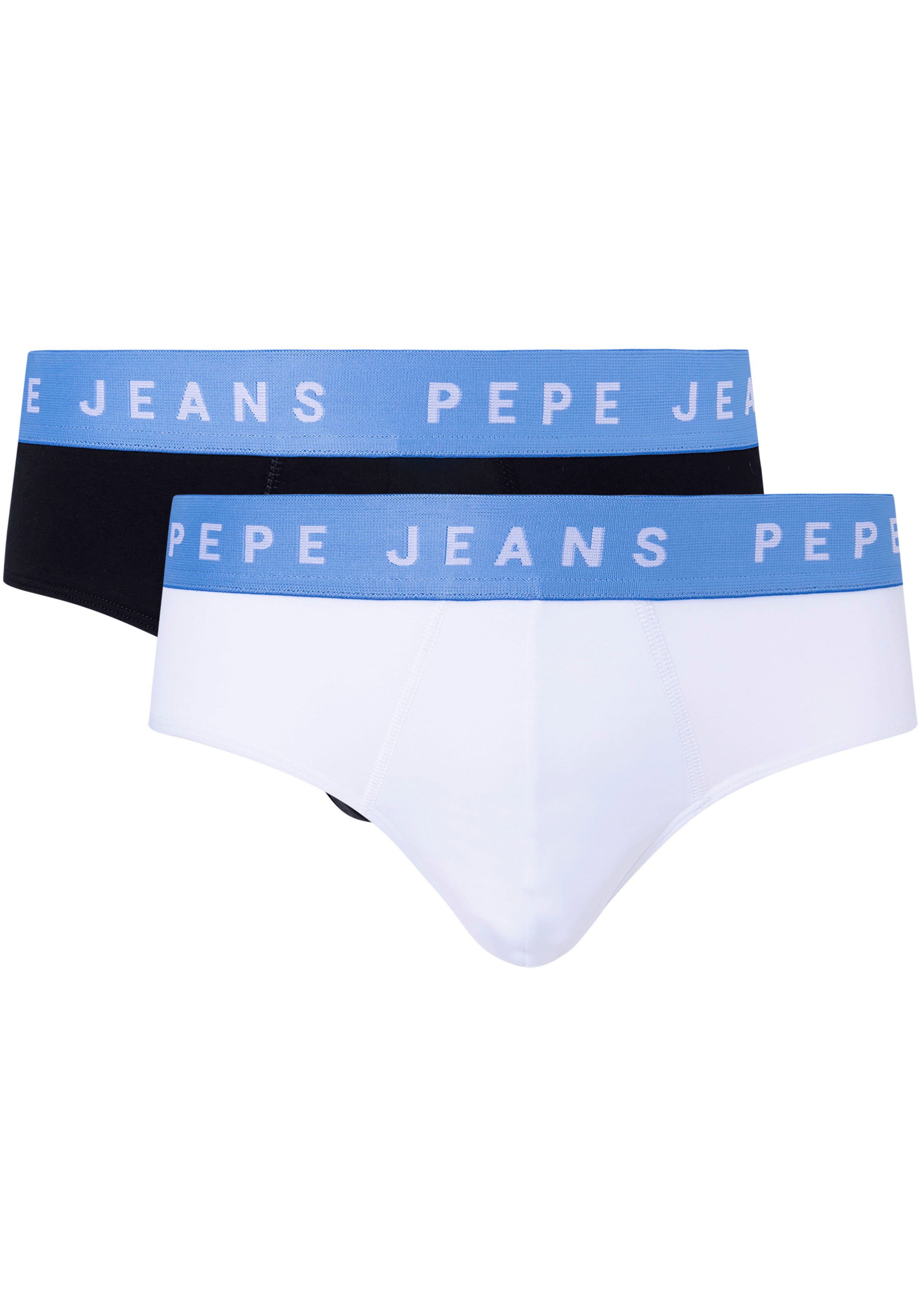 Pepe Jeans 2-St) white (Packung, Slip