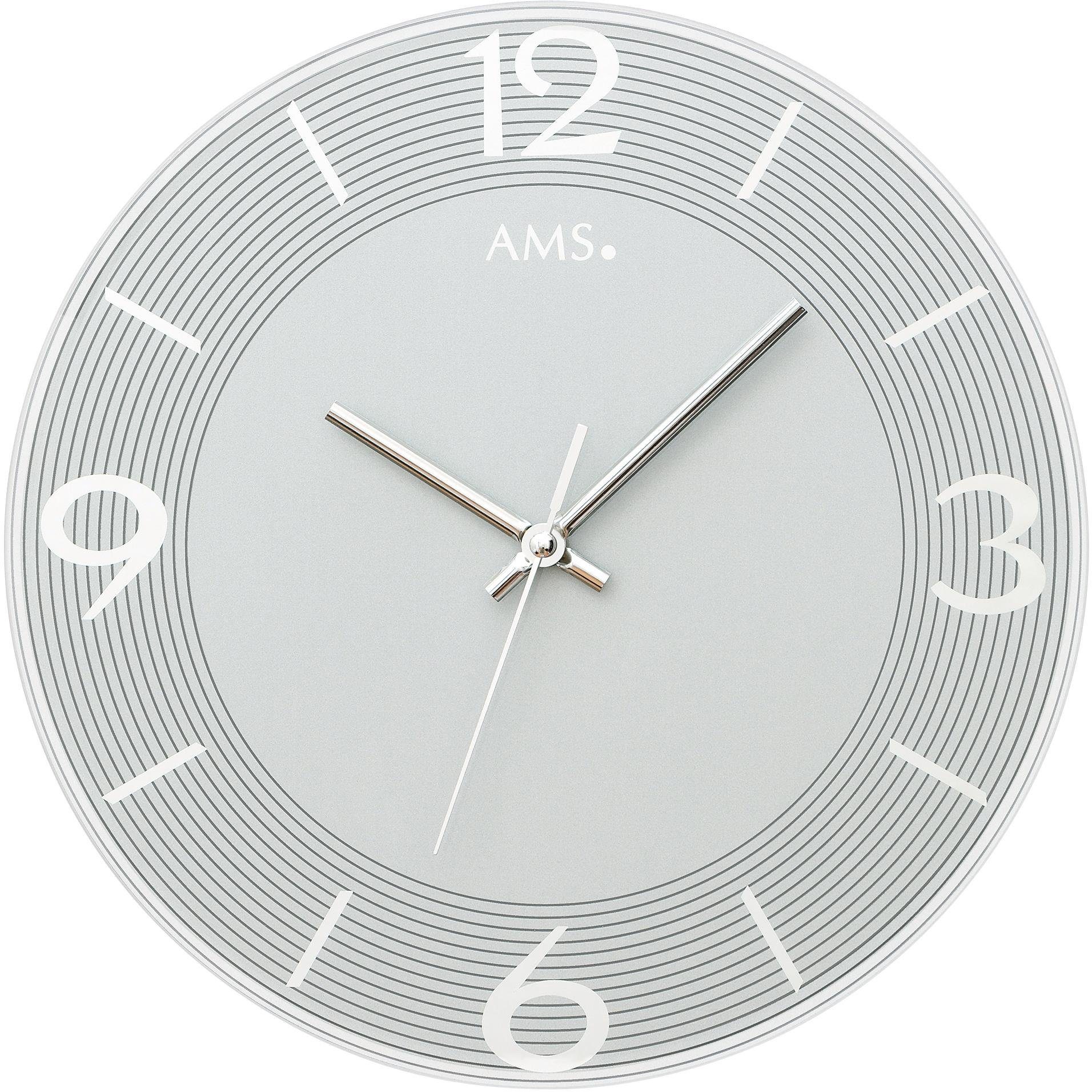 AMS Wanduhr W9571