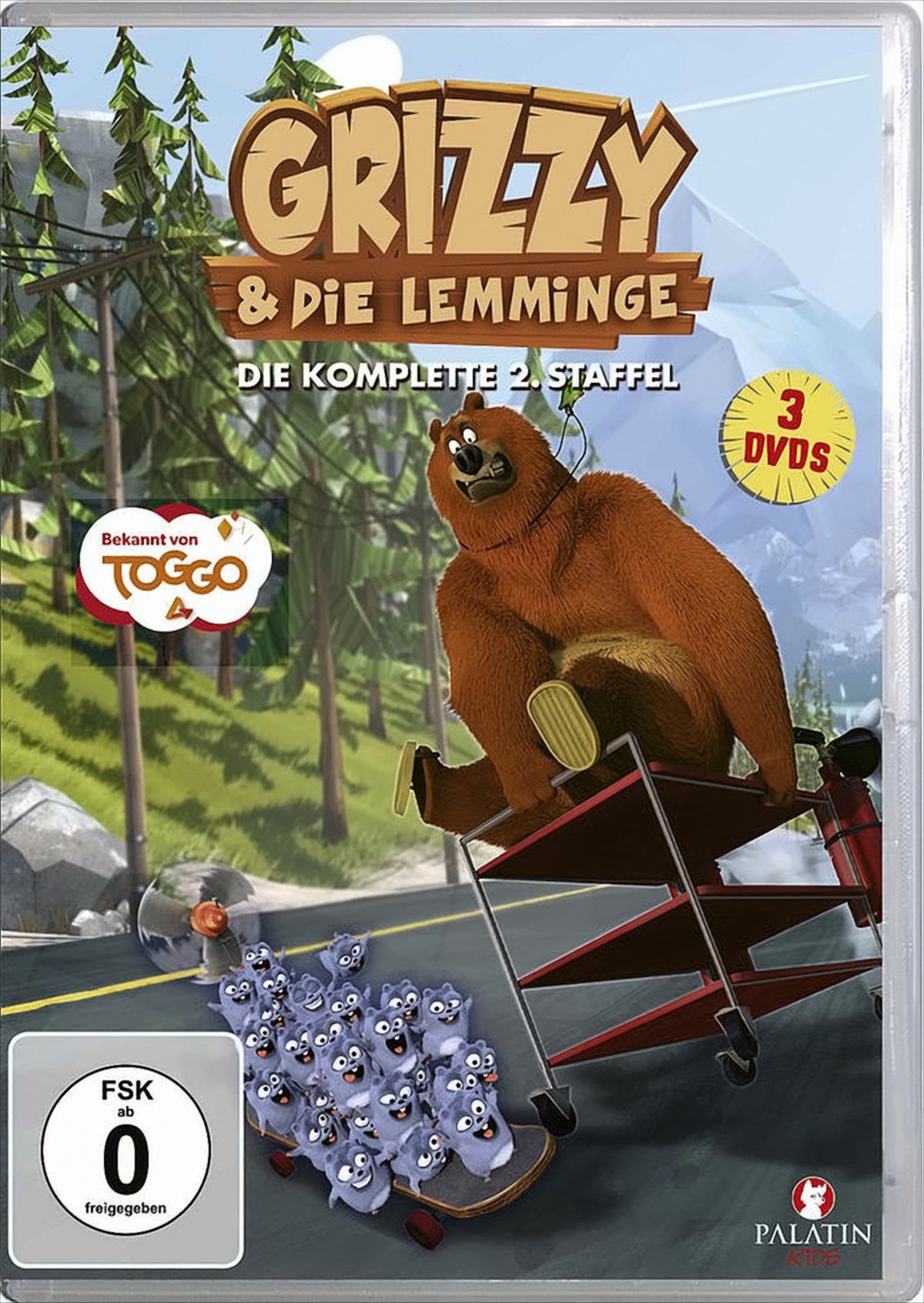 DVD Grizzy & Die Lemminge - Die komplette Staffel 2 (78 Episoden) [3 DVDs]