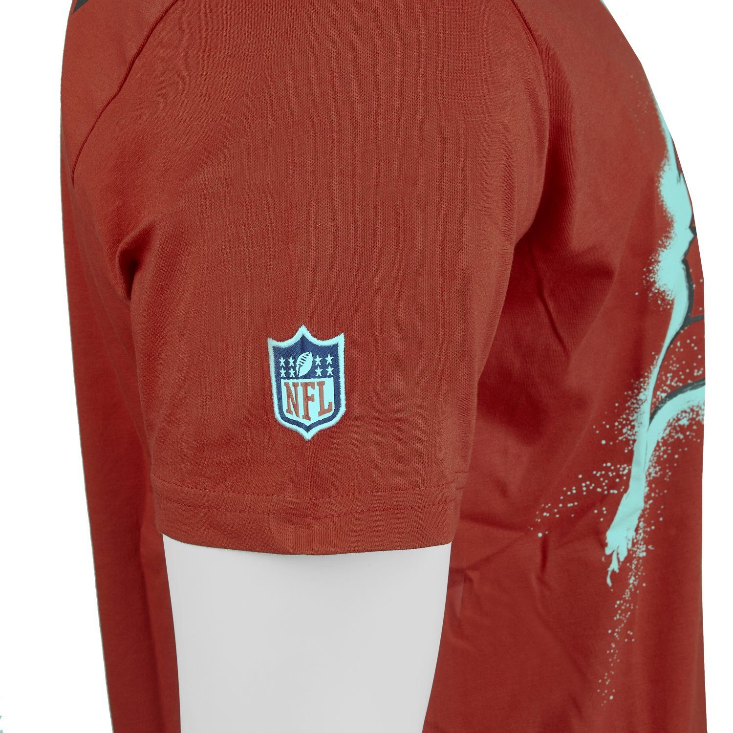 Tampa Era NFL Print-Shirt Chiefs Seahawks Patriots New Buccaneers SPRAY Bay Bucs Packer