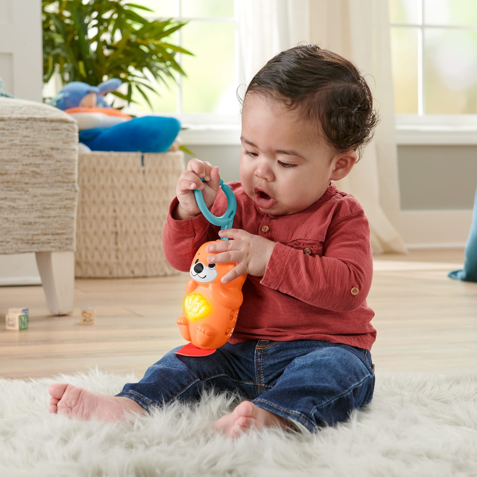 Fisher-Price® Spielbogen 3in1 Glow & Grow Gym, mit Licht- und Soundeffekt