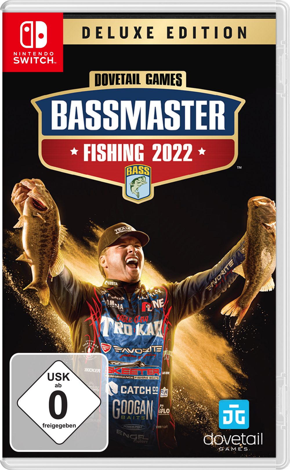 2022 Deluxe Nintendo Switch Fishing Edition Bassmaster