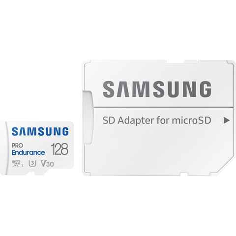 Samsung microSD PRO Endurance Speicherkarte (128 GB, Class 10, 100 MB/s Lesegeschwindigkeit)
