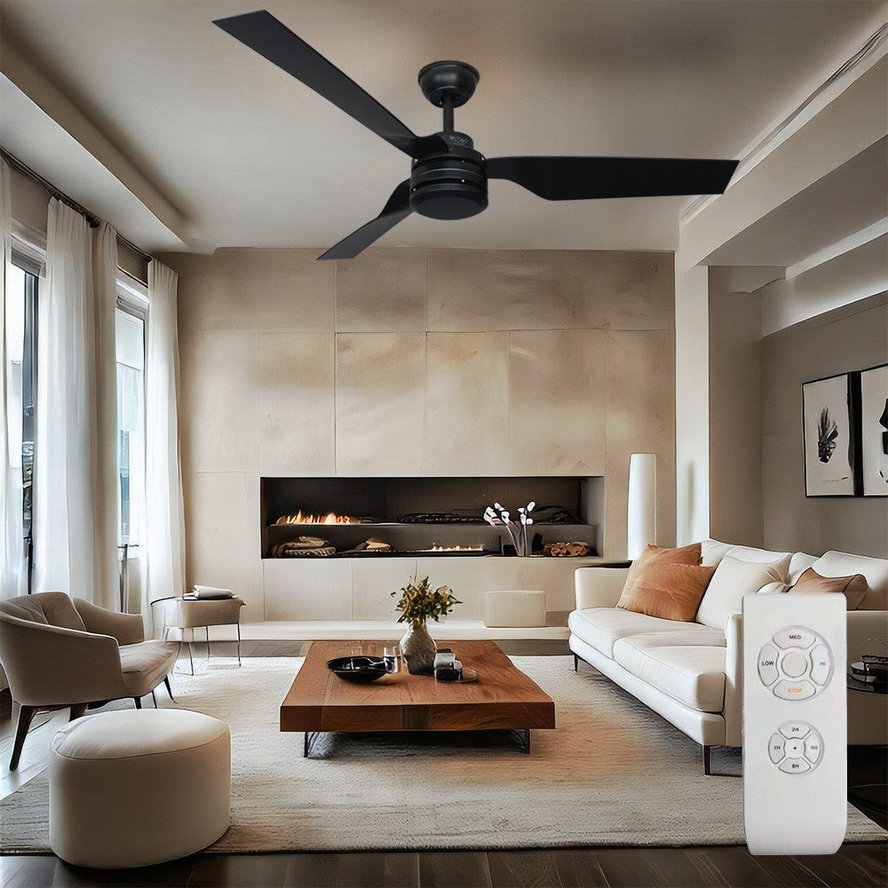 V-TAC Deckenventilator, Decken Ventilator mit Fernbedienung Wohnzimmer Lüft günstig online kaufen