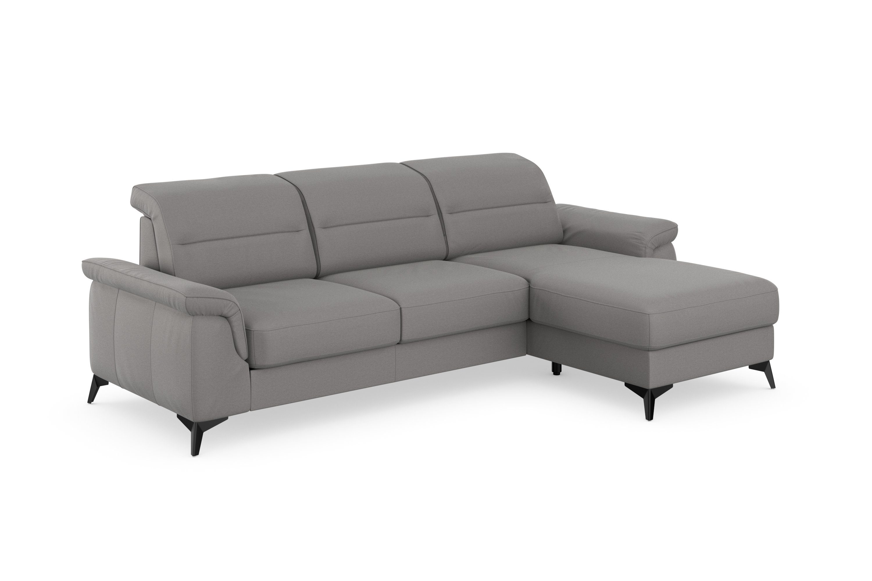 sit&more Ecksofa Sinatra, Kopfteilverstellung Armteilfunktion mit mit optional Recamiere, und