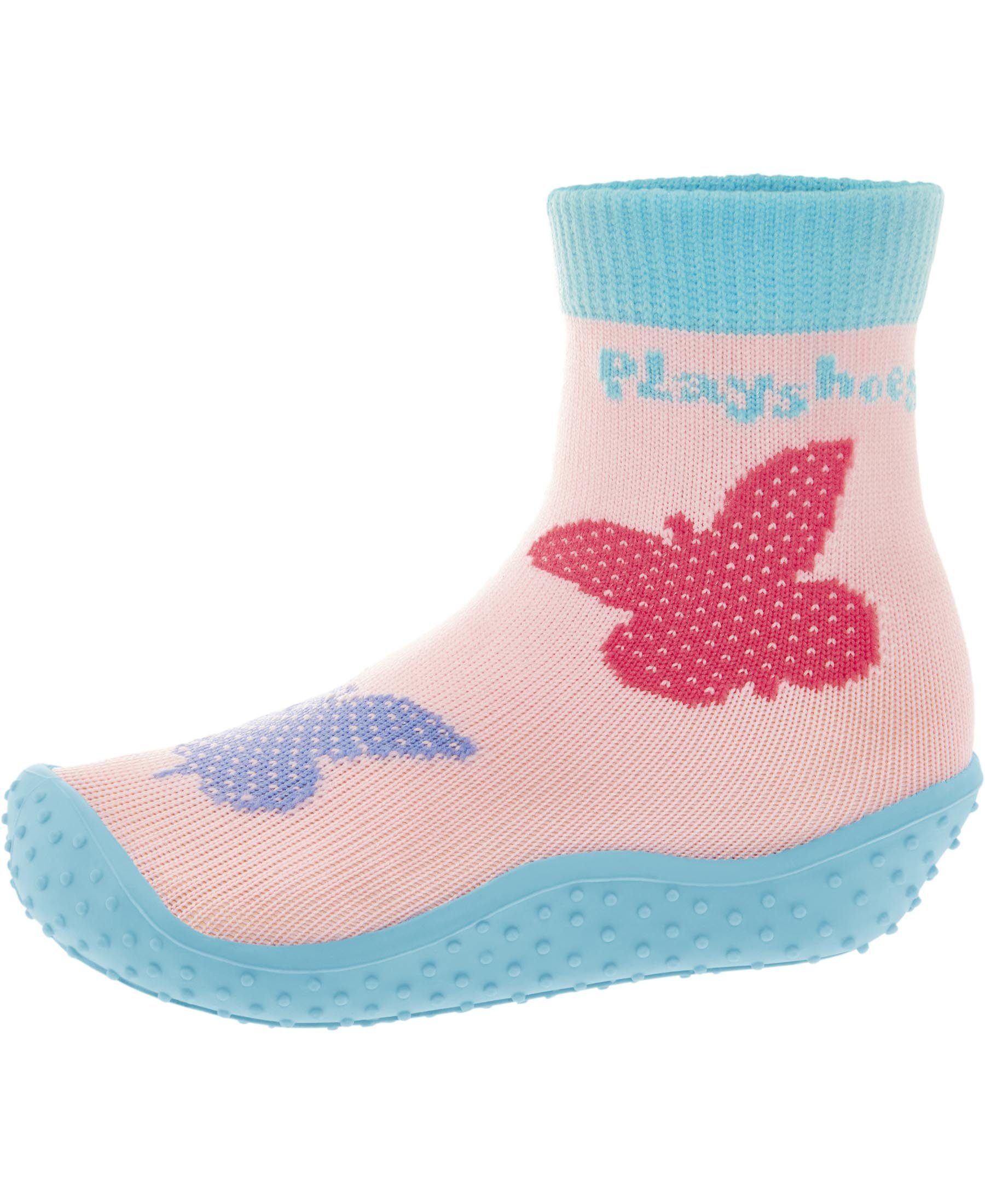 Schmetterlinge Aqua-Socke Playshoes Badeschuh