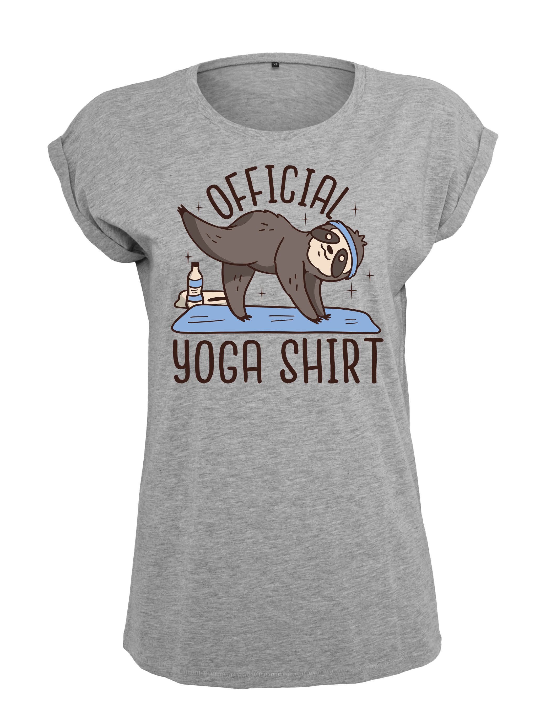 Youth Designz Print-Shirt "Official Yoga Shirt" günstig online kaufen