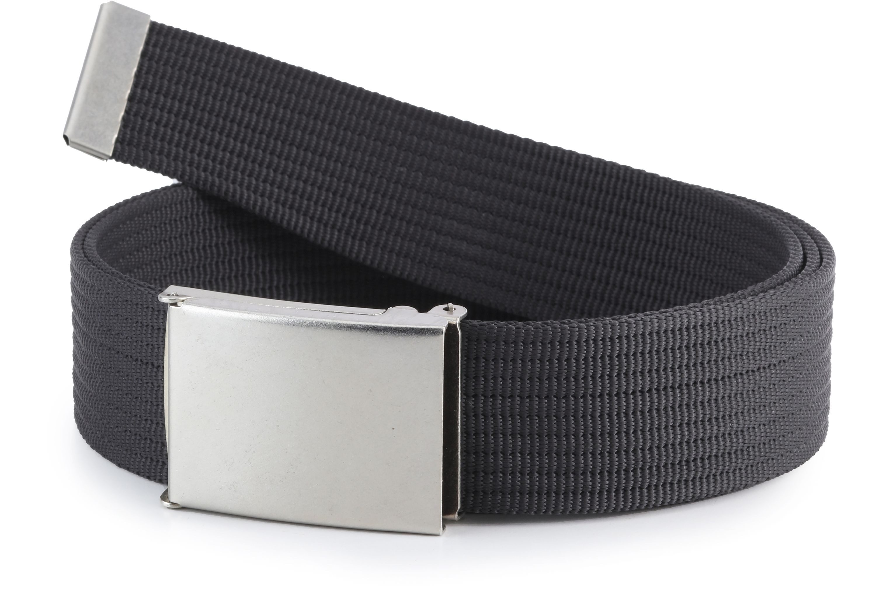 Ladeheid Stoffgürtel Herren Gürtel männlich Stoffgürtel Sackleinen P90 (1-St)