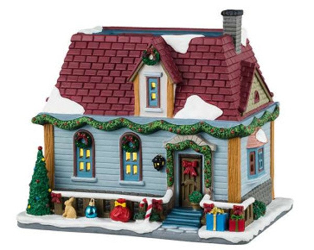 LeMax Winterlandschaft LEMAX Smythe Residenz + 4,5 Volt Adapter - 55340-EU