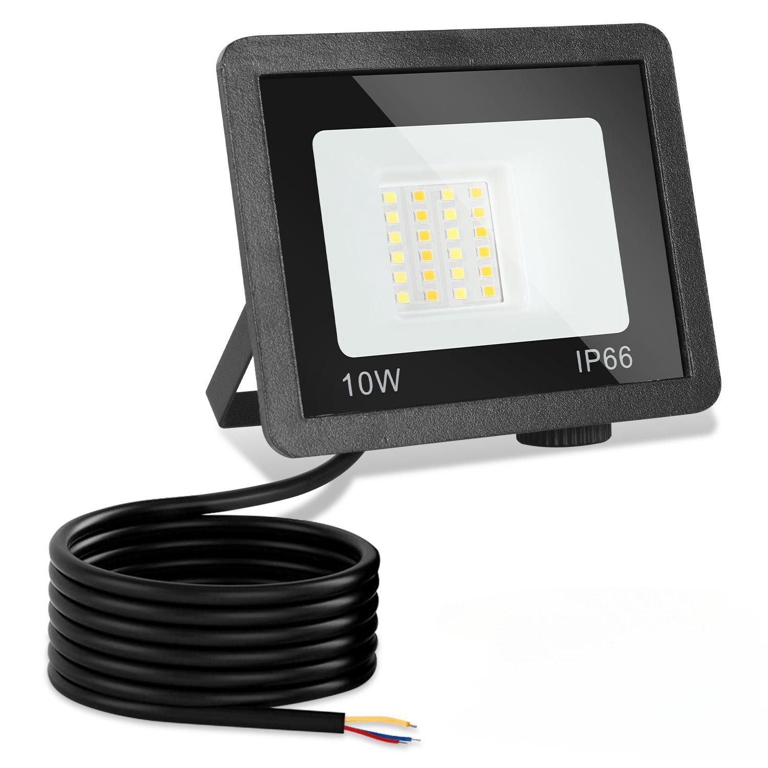 Clanmacy LED Flutlichtstrahler LED Fluter LED günstig online kaufen