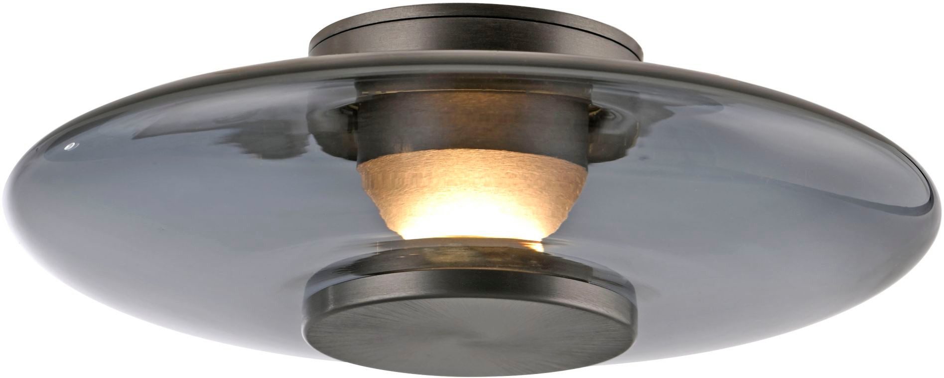 Neuhaus PURE LED Deckenleuchte PURE Vitrum, LED fest integriert, Warmweiß, Dimmfähig über separaten Dimmer, zeitloses Design