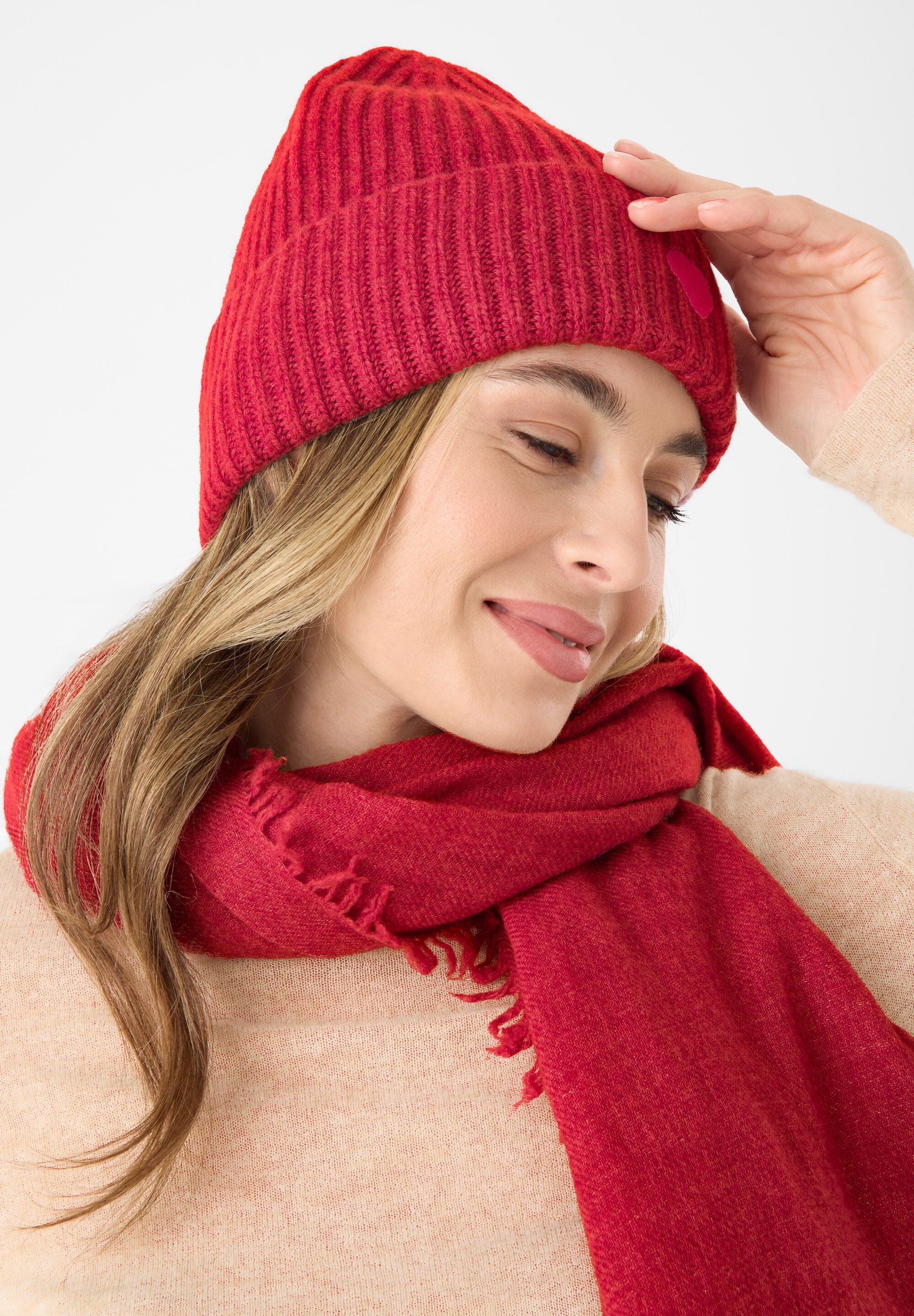 Codello Strickmütze (1-St) aus edlem Wolle-Kaschmir-Mix günstig online kaufen