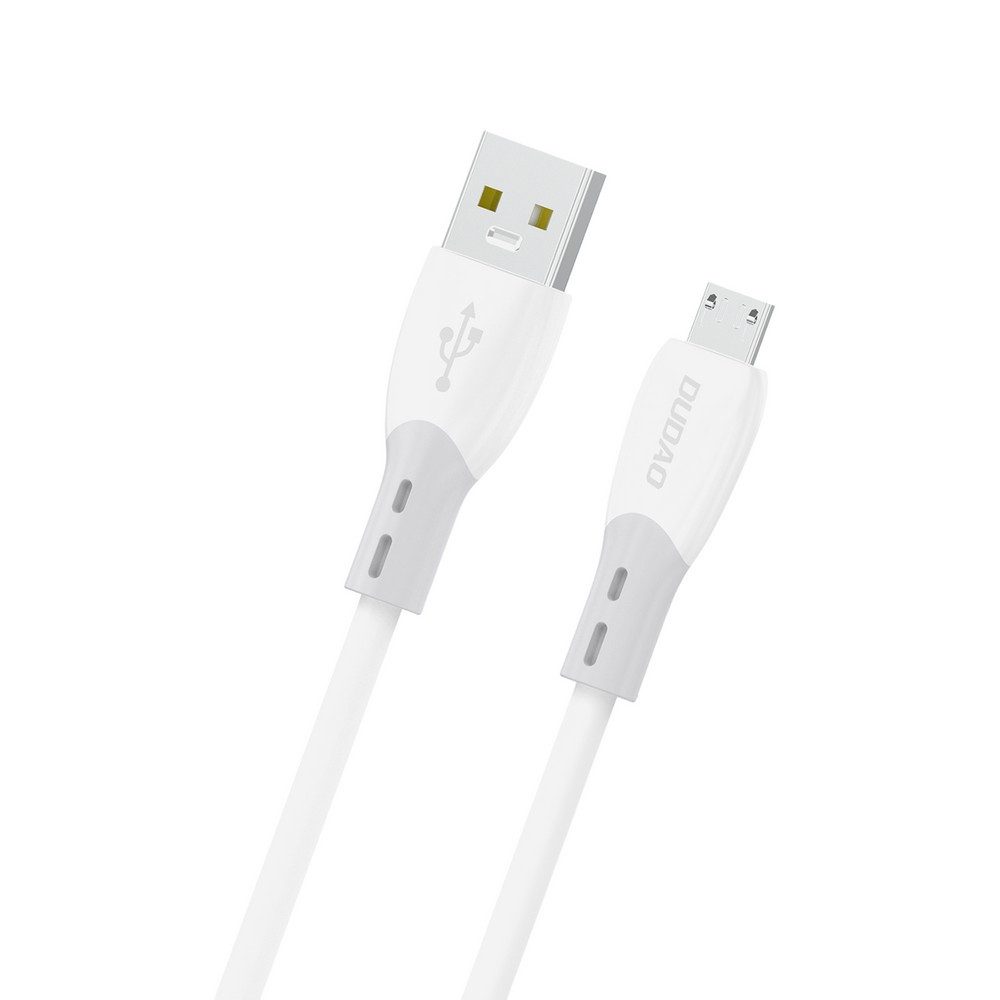 Dudao Ladekabel Datenkabel Schnellladekabel USB-Kabel, USB-A, Micro-USB (100.0 cm), 3 A Schnellladen, Silikonmantel, Schutzchip, 480 Mbit/s