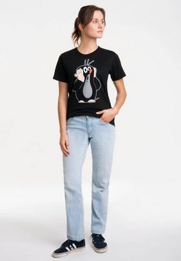 LOGOSHIRT T-Shirt Der kleine Maulwurf - Ohoh mit lizenziertem Print
