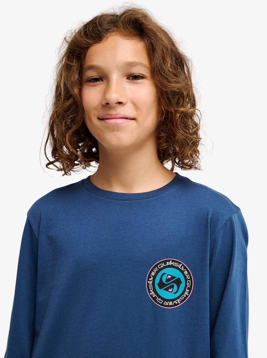 Quiksilver Langarmshirt EV DUALITY LS Y für Kinder, sportlicher Stil, aus Baumwolle – Bild 3 von 5
