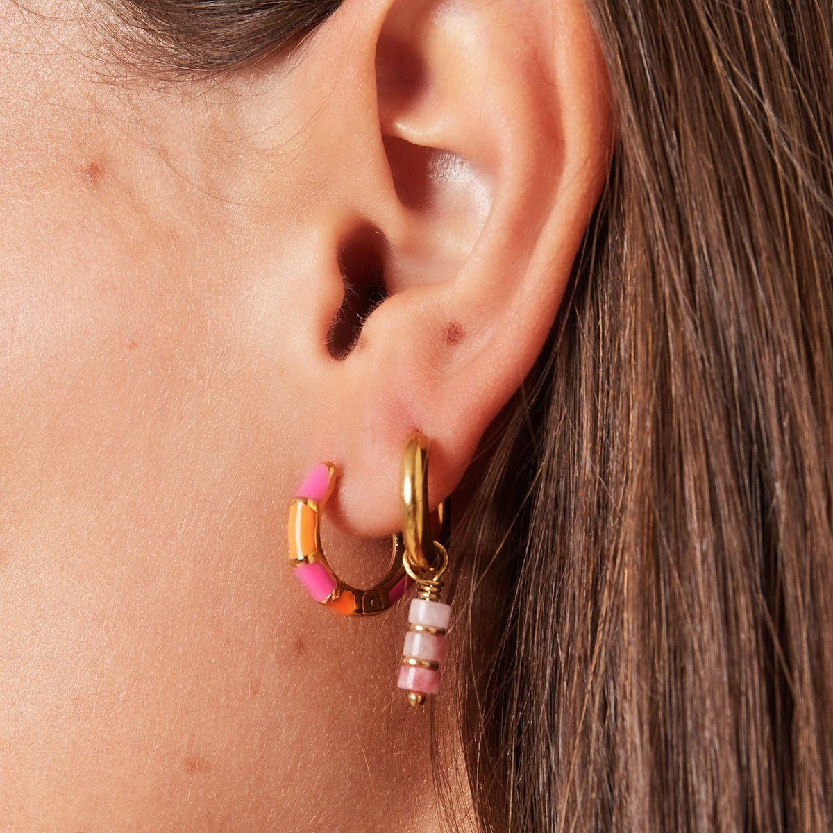 Cala Rose Paar Creolen CALYPSO