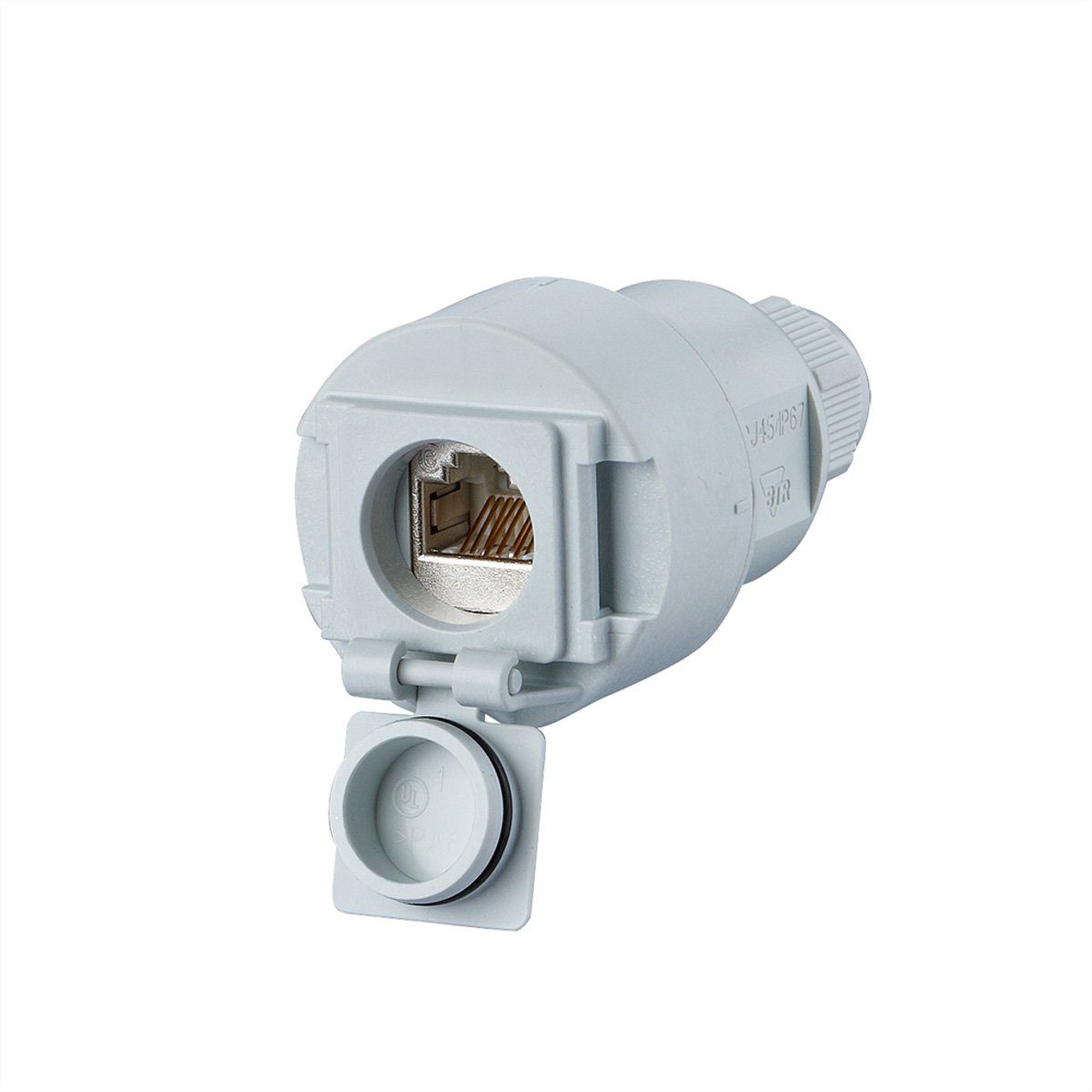 E-DAT Industry IP67 V6 Kabelkupplung Netzwerk-Panel
