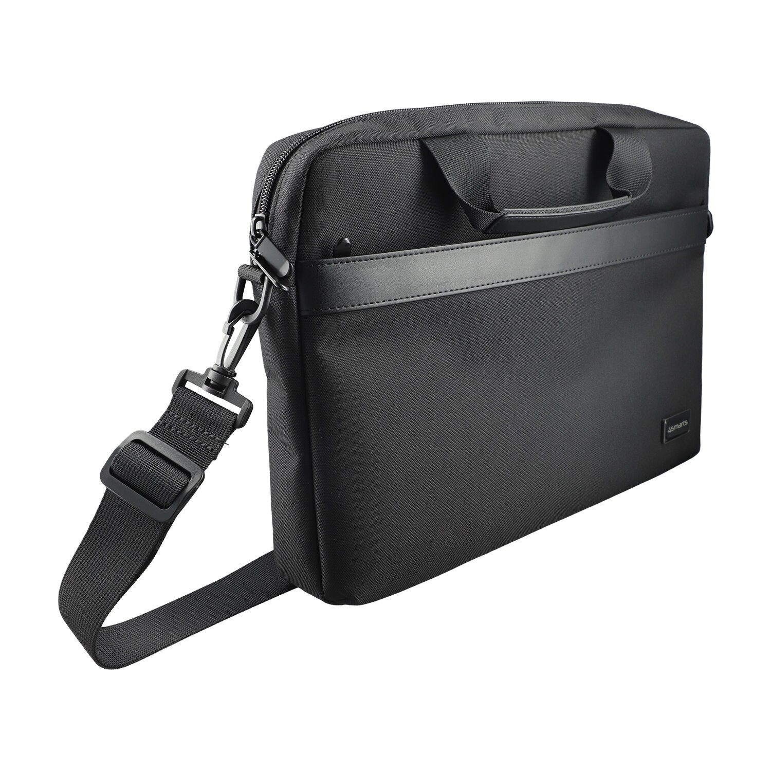 4smarts Laptoptasche 4smarts Laptop-Tasche Target Eco Slim 15–16” schwa